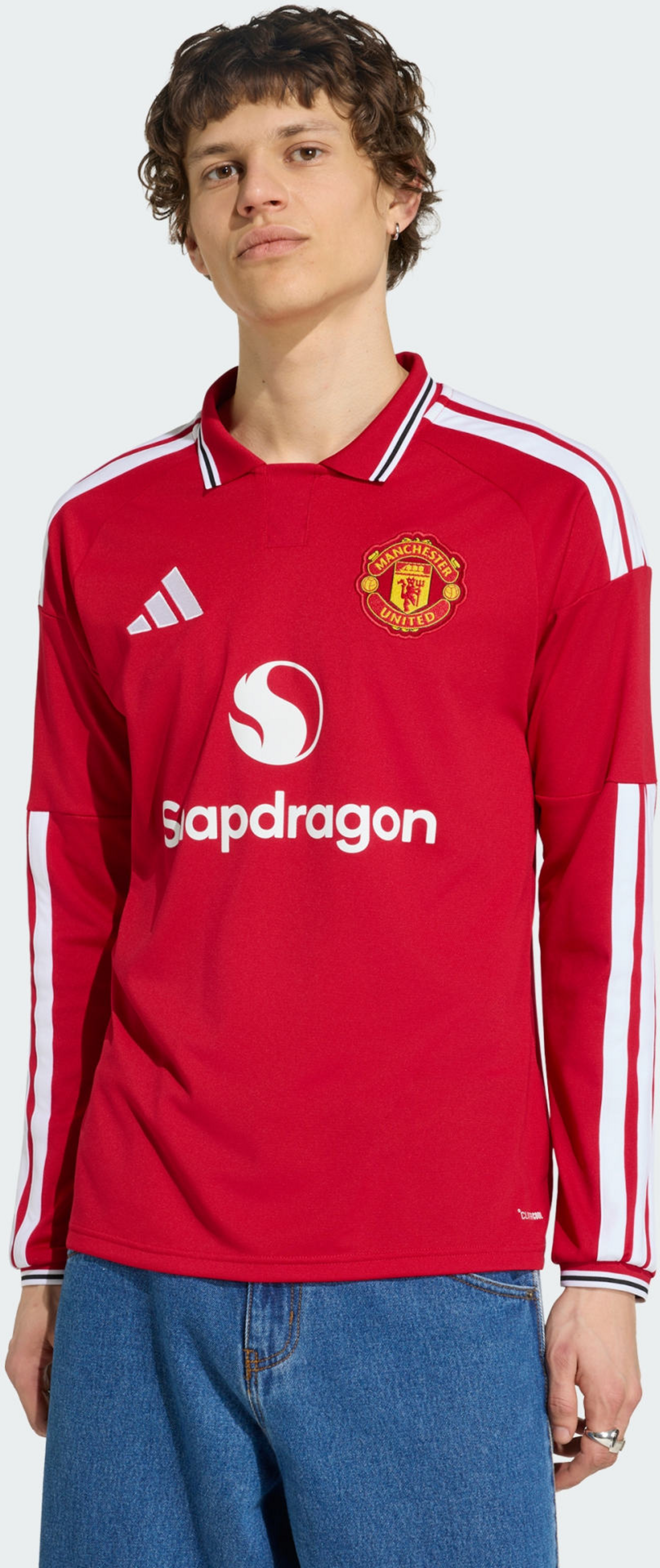 ADIDAS, Adidas Manchester United 26/27 Hemmatr&ouml;ja Med L&aring;nga &Auml;rmar