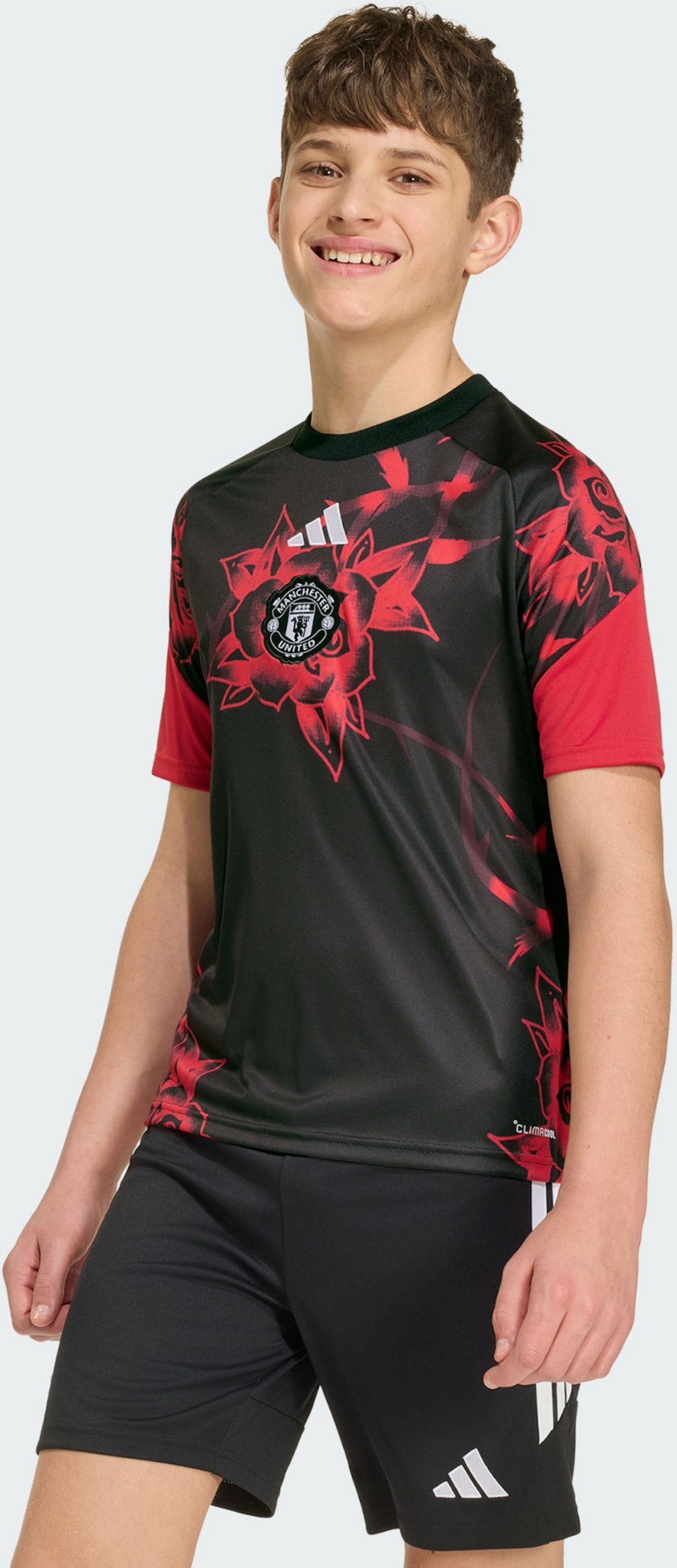ADIDAS, Adidas Manchester United 26/27 Uppv&auml;rmningstr&ouml;ja F&ouml;r Barn