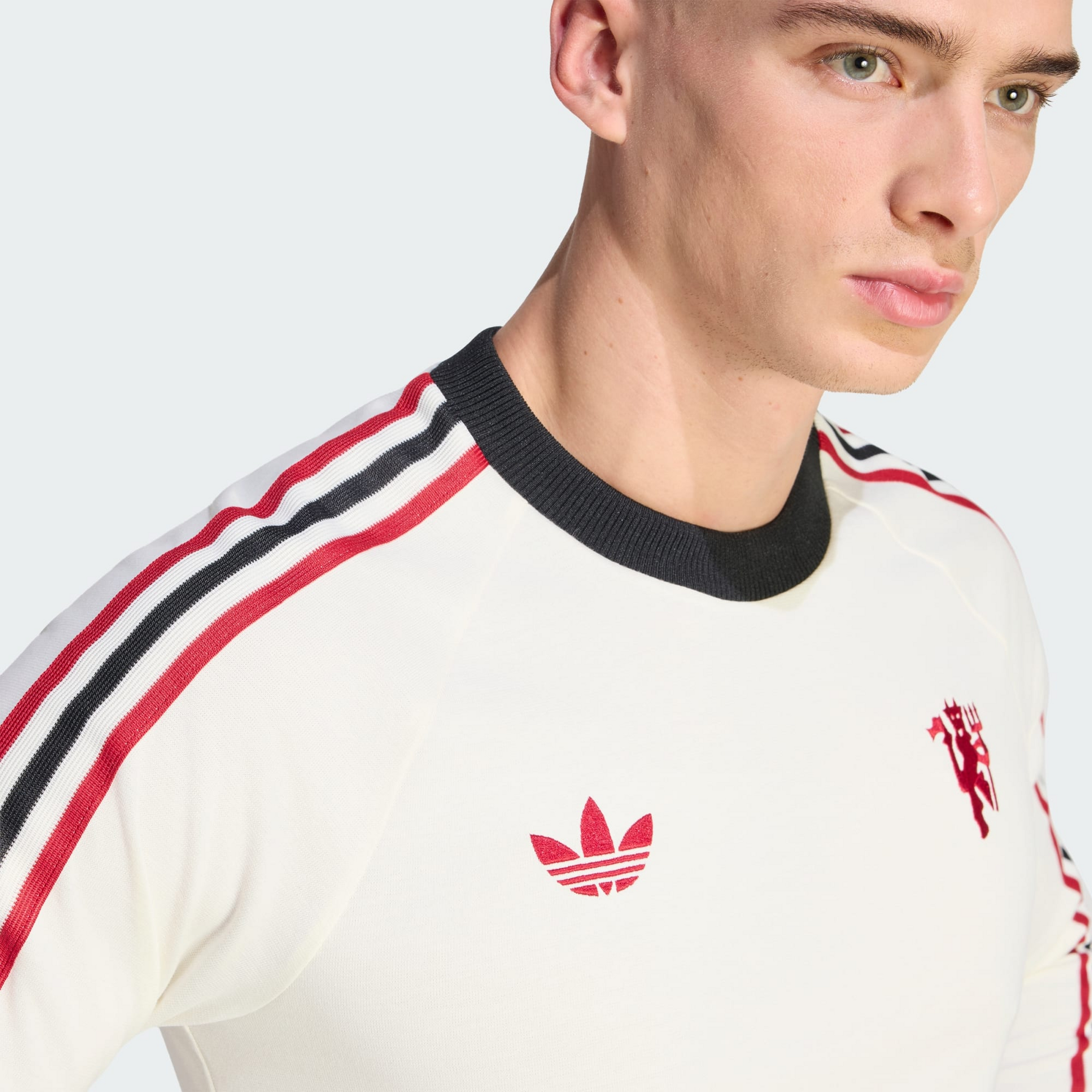 ADIDAS, Adidas Manchester United Originals L&aring;ng&auml;rmad T-shirt