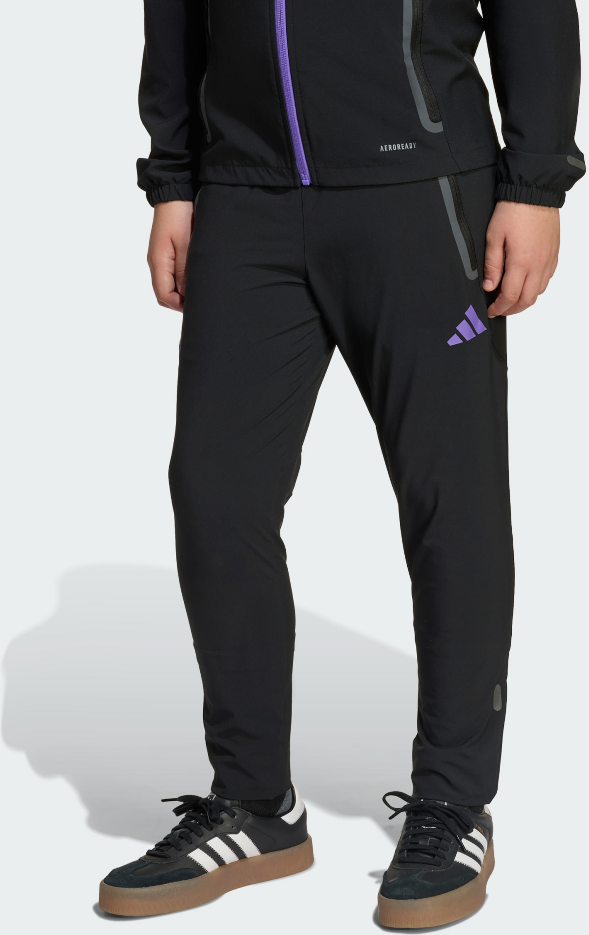 ADIDAS, Adidas Manchester United Tiro 25 Competition Vis Tech Resebyxor F&ouml;r Barn