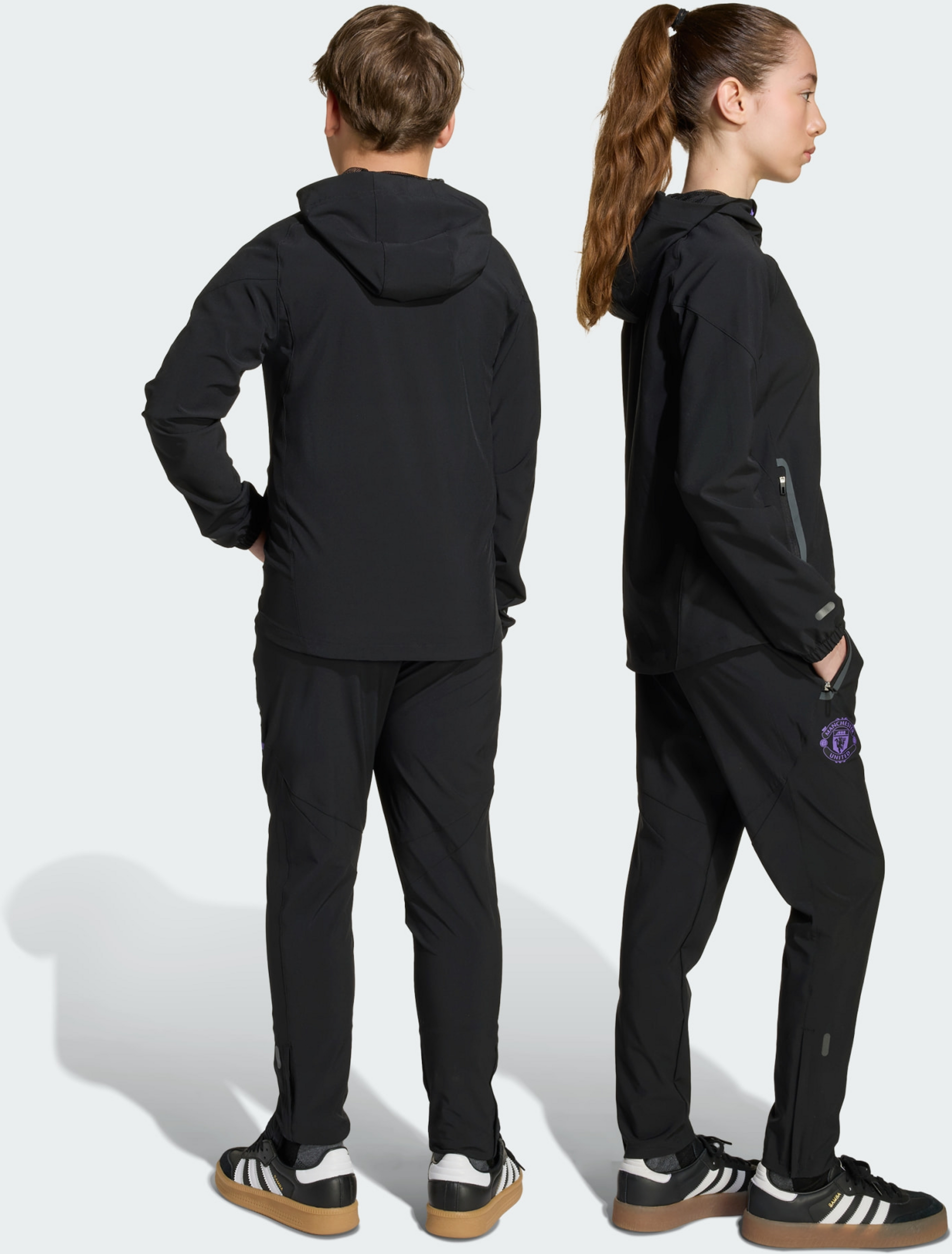 ADIDAS, Adidas Manchester United Tiro 25 Competition Vis Tech Resebyxor F&ouml;r Barn