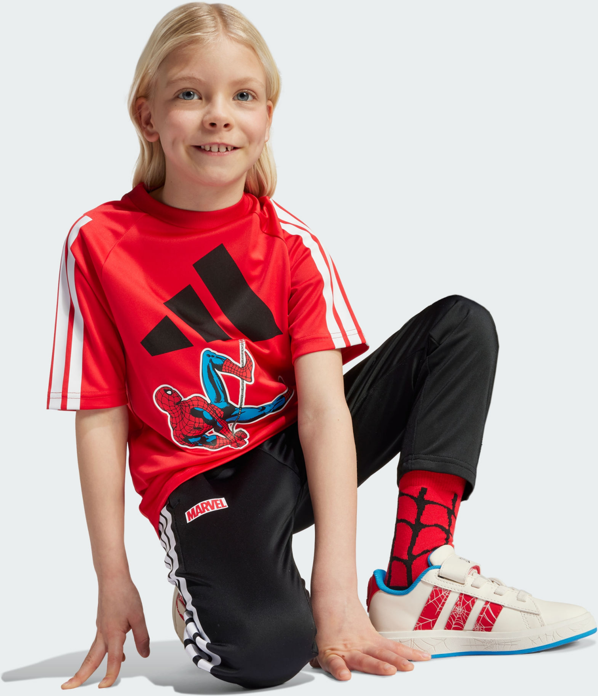 ADIDAS, Adidas Marvel Spider-man T-shirt F&ouml;r Barn