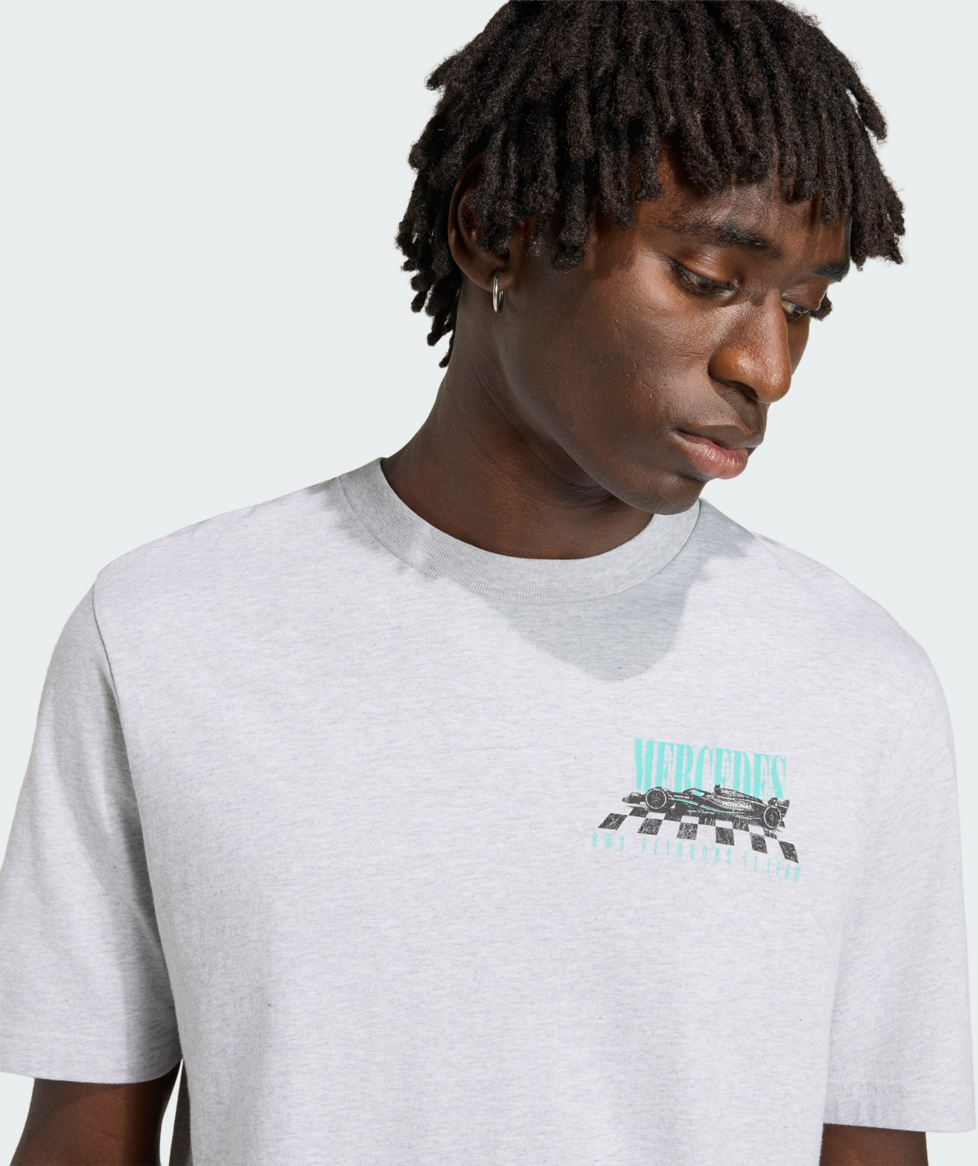 ADIDAS, Adidas Mercedes - Amg Petronas Formula 1 Team 01 T-shirt Med Grafik