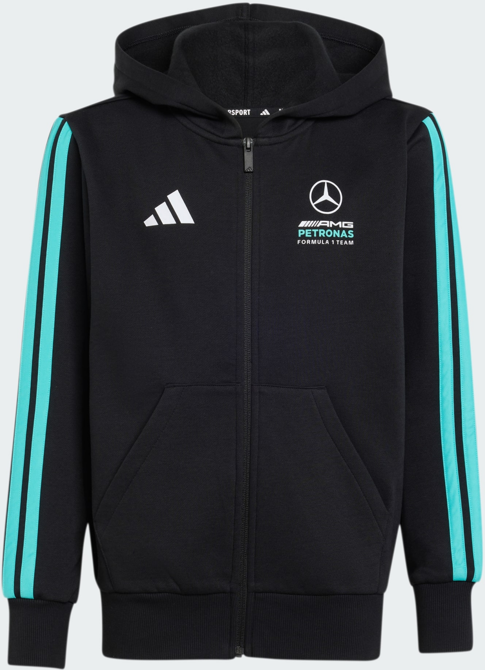 ADIDAS, Adidas Mercedes - Amg Petronas Formula 1 Team Dna Full Zip Huvtr&ouml;ja