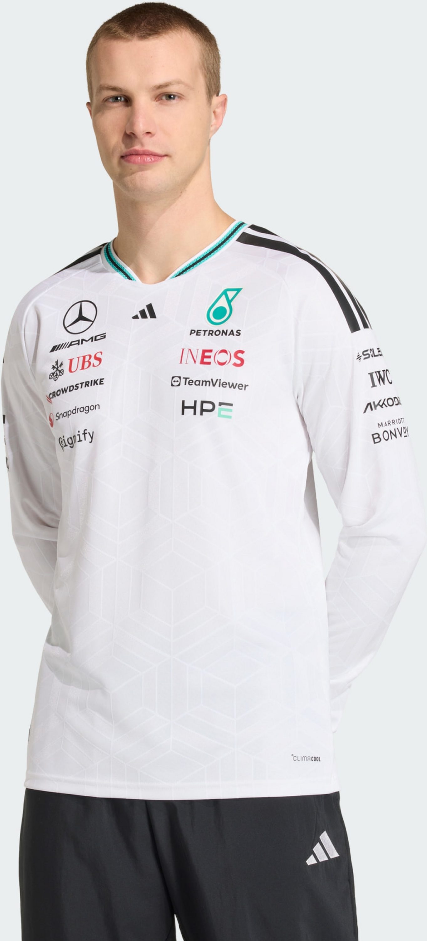 ADIDAS, Adidas Mercedes - Amg Petronas Formula 1 Team Driver Authentic L&aring;ng&auml;rmad Tr&ouml;ja