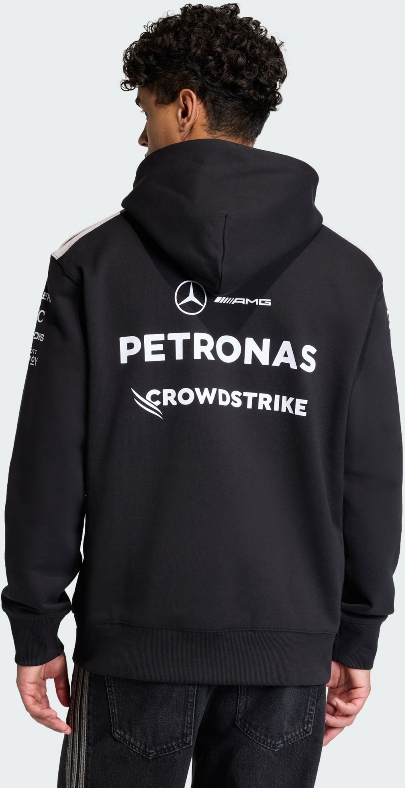 ADIDAS, Adidas Mercedes - Amg Petronas Formula 1 Team Driver Sweatshirt Med Huva