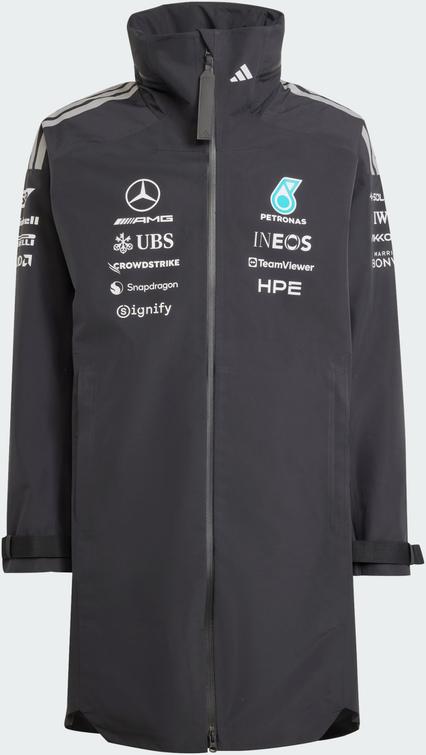 ADIDAS, Adidas Mercedes - Amg Petronas Formula 1 Team Engineers Regnparkas