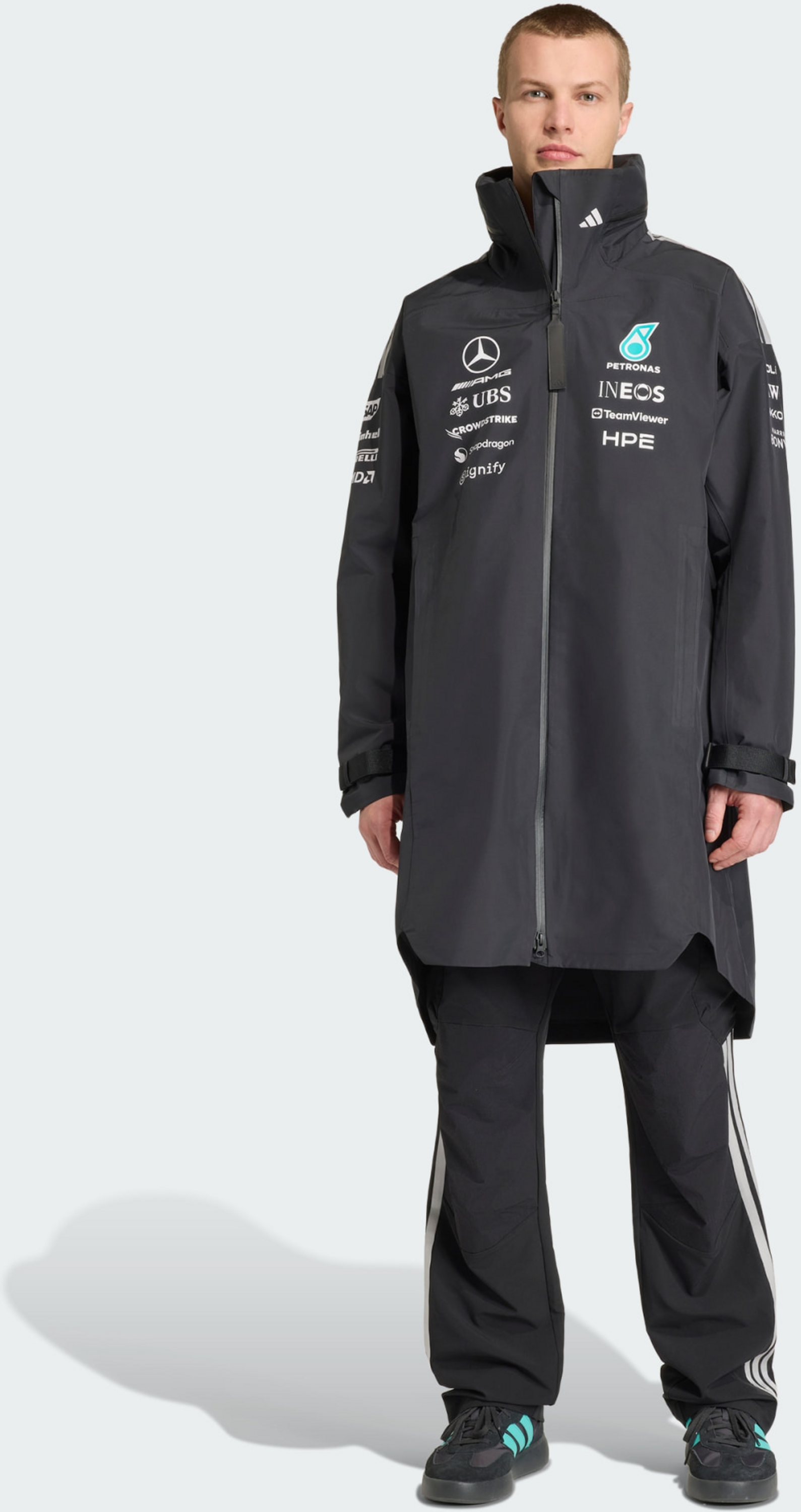 ADIDAS, Adidas Mercedes - Amg Petronas Formula 1 Team Engineers Regnparkas