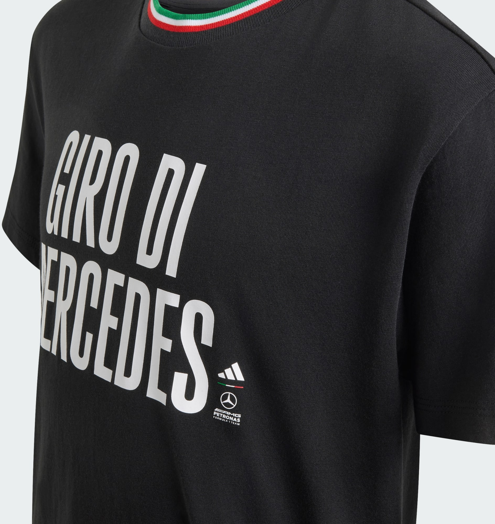 ADIDAS, Adidas Mercedes - Amg Petronas Formula 1 Team Giro Di Mercedes Graphic Tee
