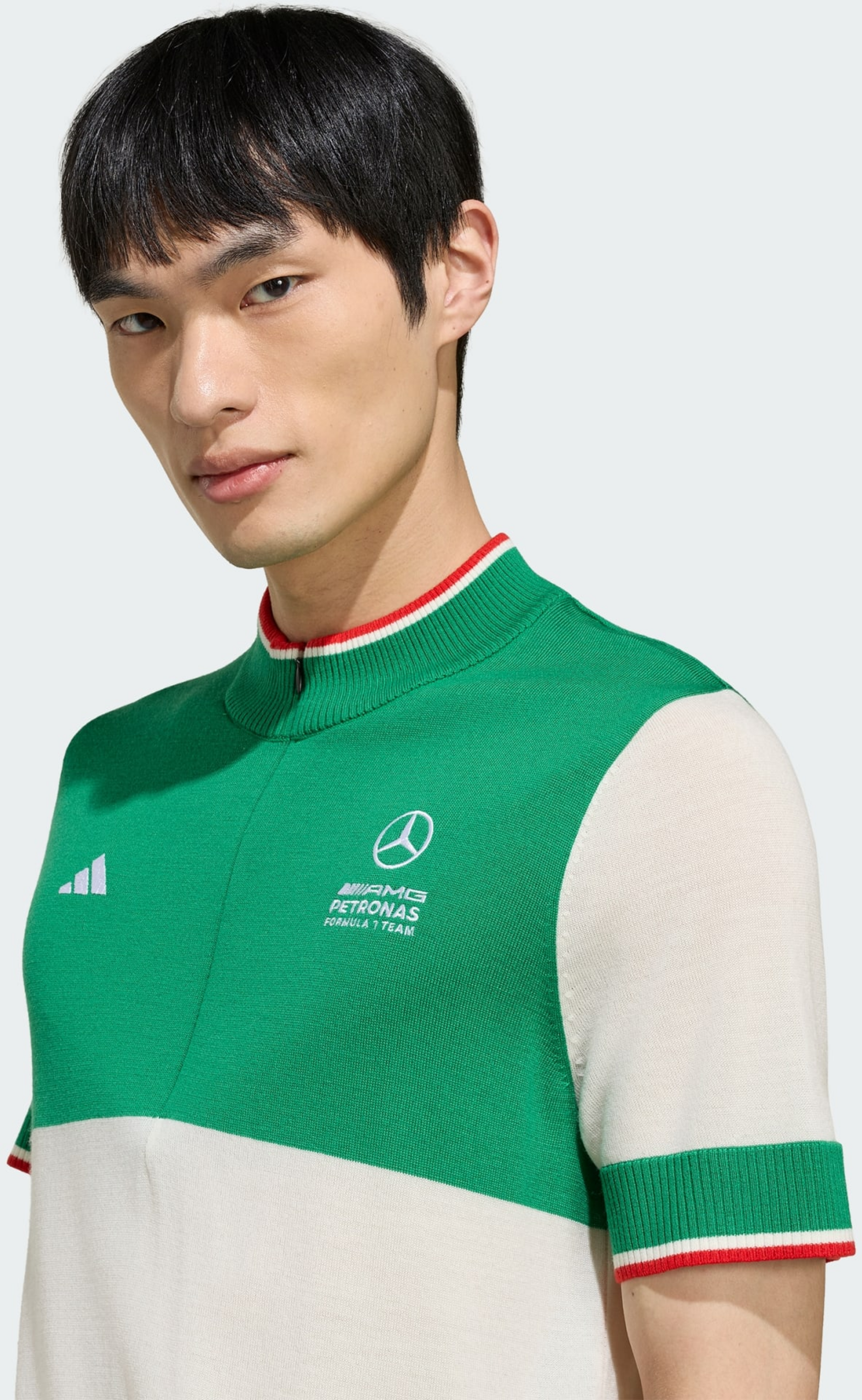 ADIDAS, Adidas Mercedes - Amg Petronas Formula 1 Team Giro Di Mercedes Merino Linne