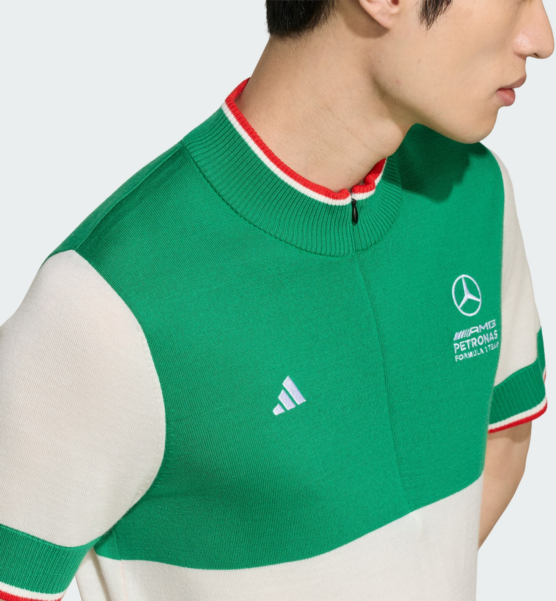 ADIDAS, Adidas Mercedes - Amg Petronas Formula 1 Team Giro Di Mercedes Merino Linne