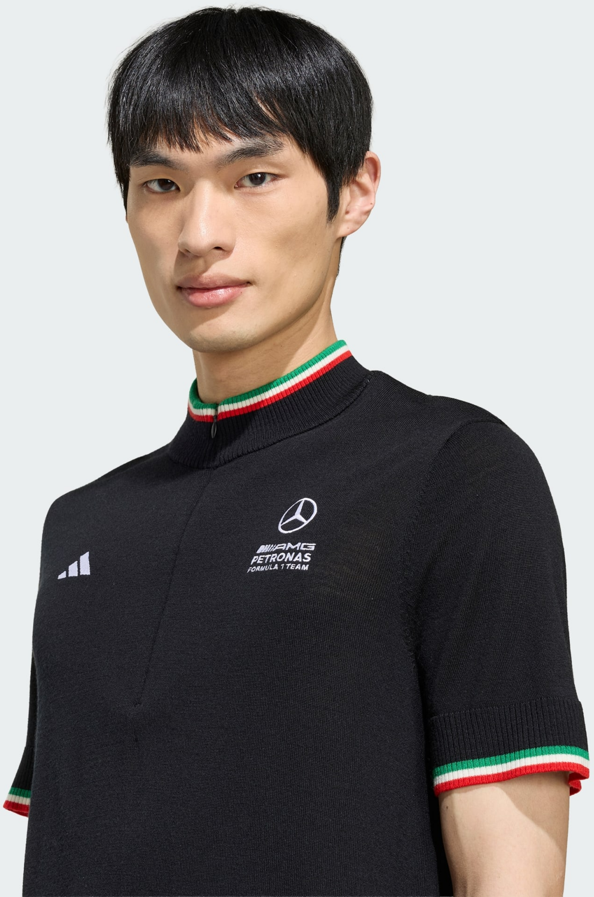 ADIDAS, Adidas Mercedes - Amg Petronas Formula 1 Team Giro Di Mercedes Merino T-shirt