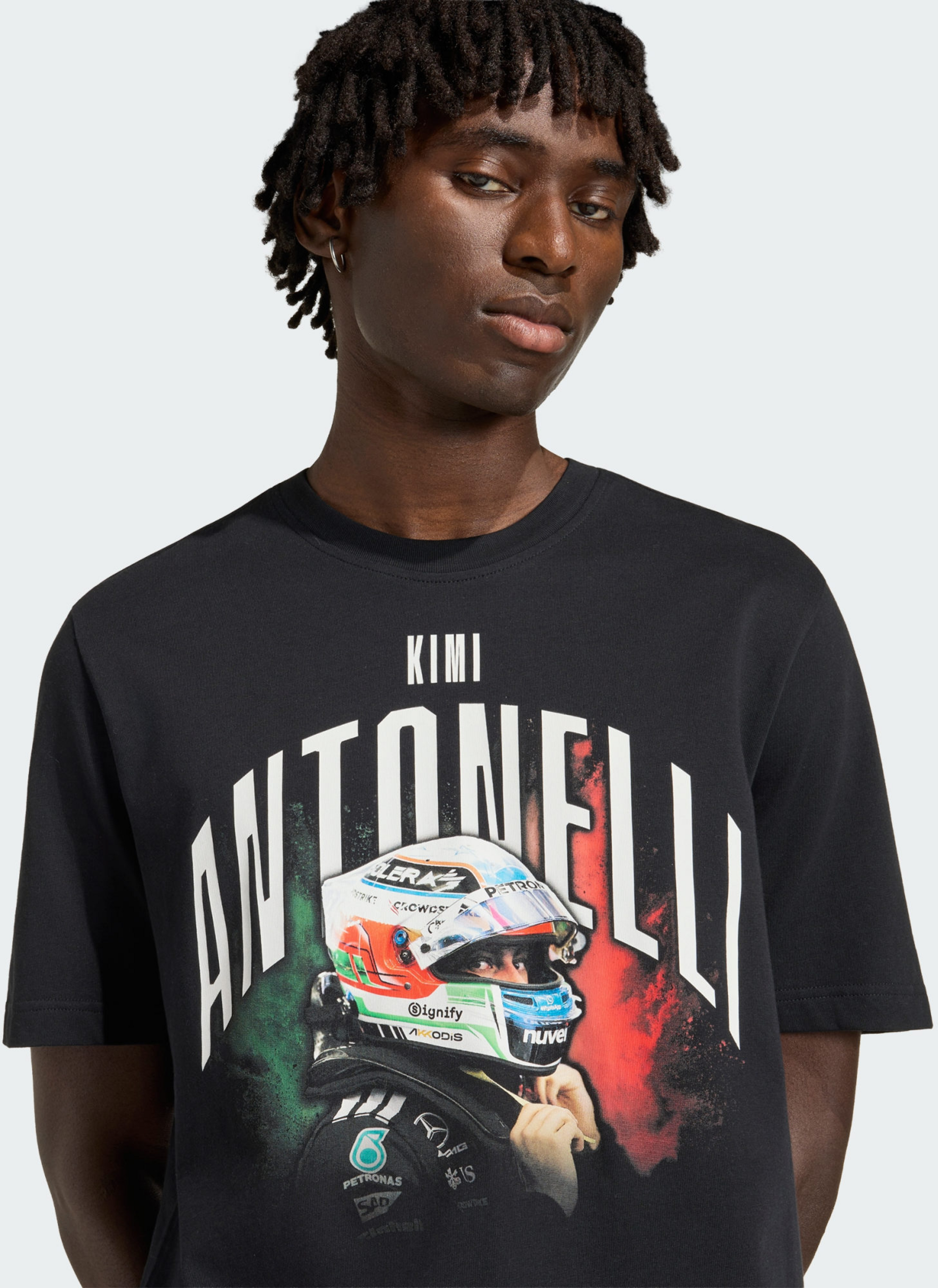 ADIDAS, Adidas Mercedes - Amg Petronas Formula 1 Team Kimi Antonelli Graphic Tee