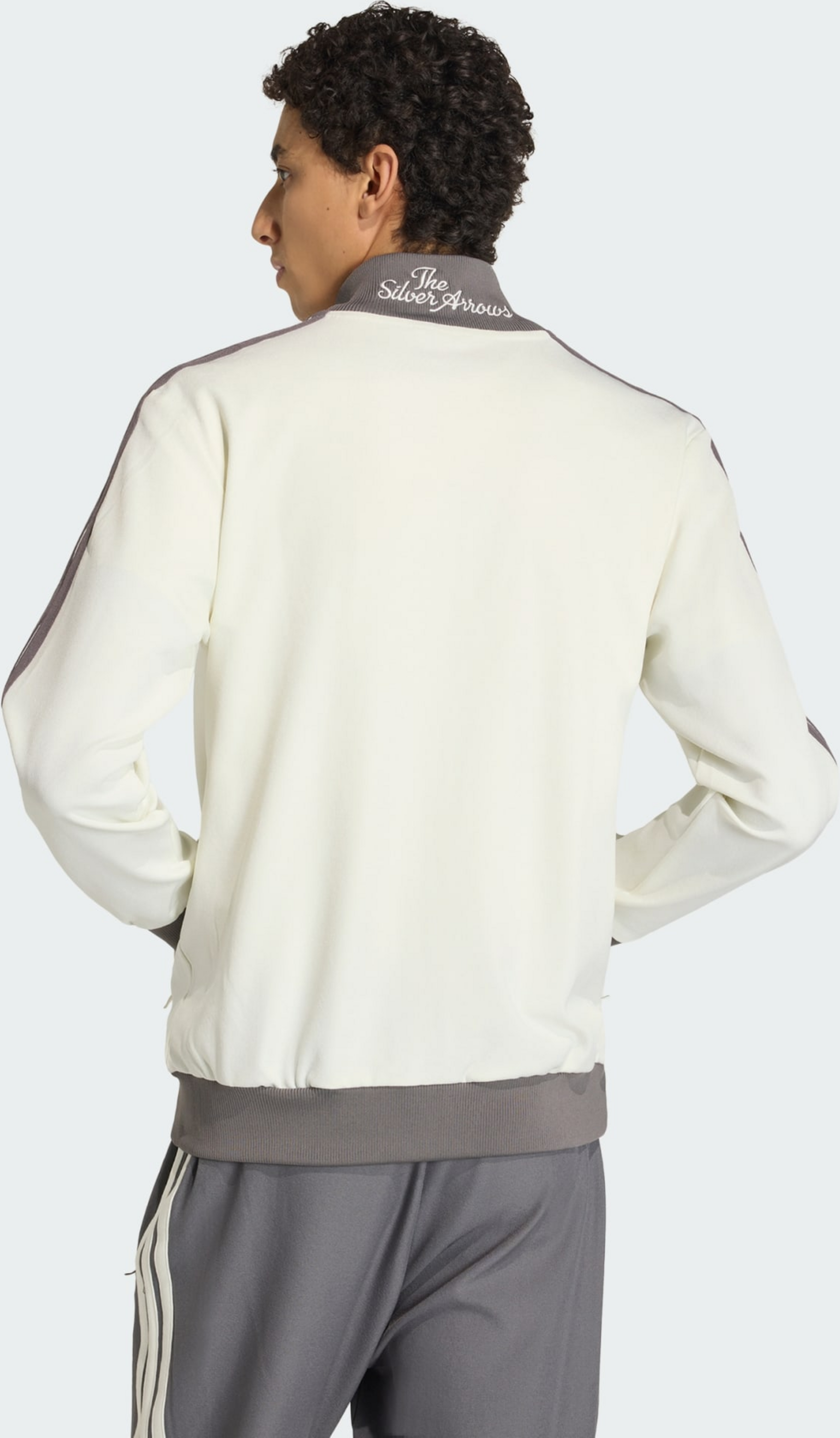 ADIDAS, Adidas Mercedes - Amg Petronas Formula 1 Team Silver Arrows Icon Tr&auml;ningsjacka F&ouml;r Herr