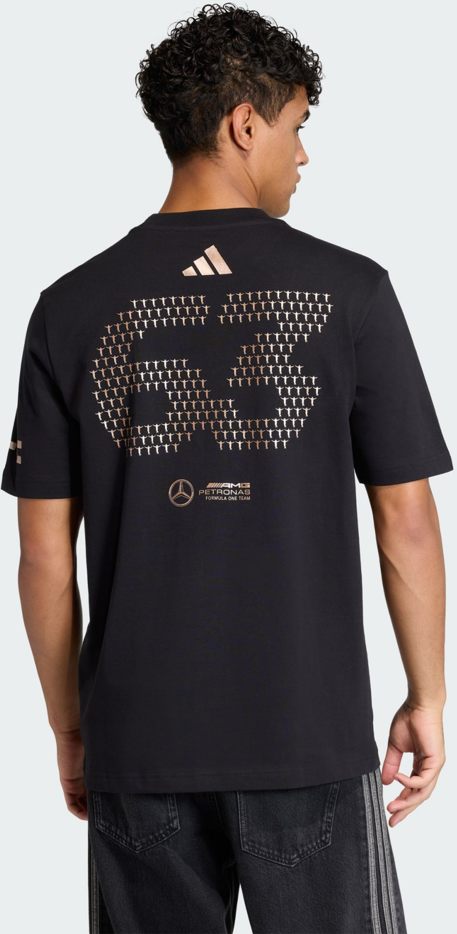 ADIDAS, Adidas Mercedes - Amg Petronas Formula One Team George Russell Las Vegas Tee