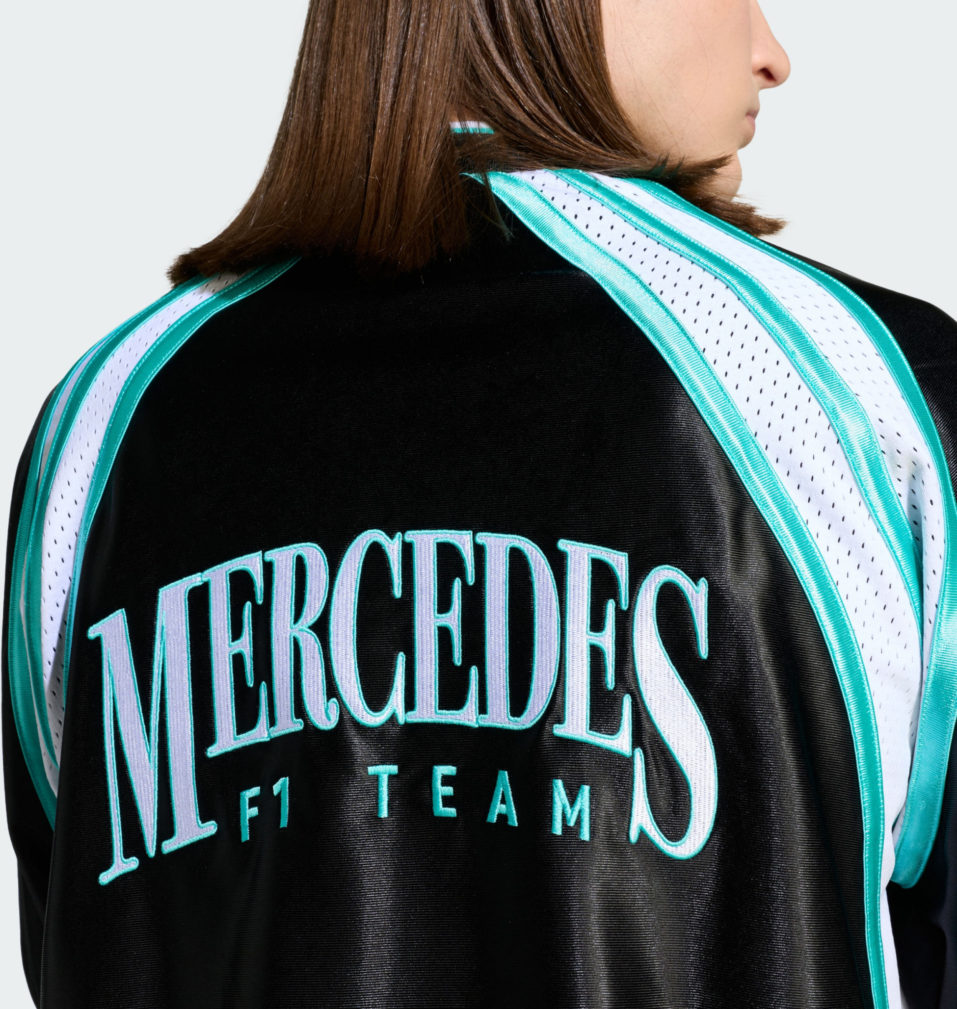 ADIDAS, Adidas Mercedes - Amg Petronas Formula One Team Las Vegas Baseball Shirt Men