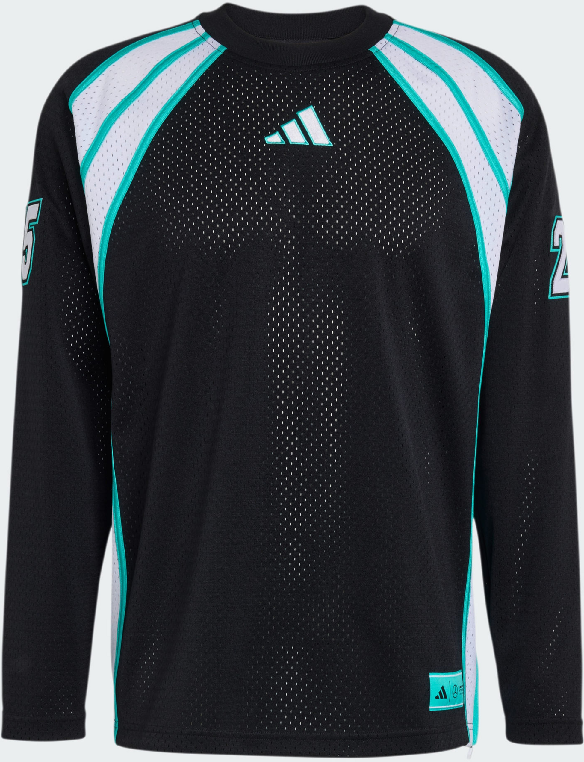 ADIDAS, Adidas Mercedes - Amg Petronas Formula One Team Las Vegas Longsleeve T-shirt Herr
