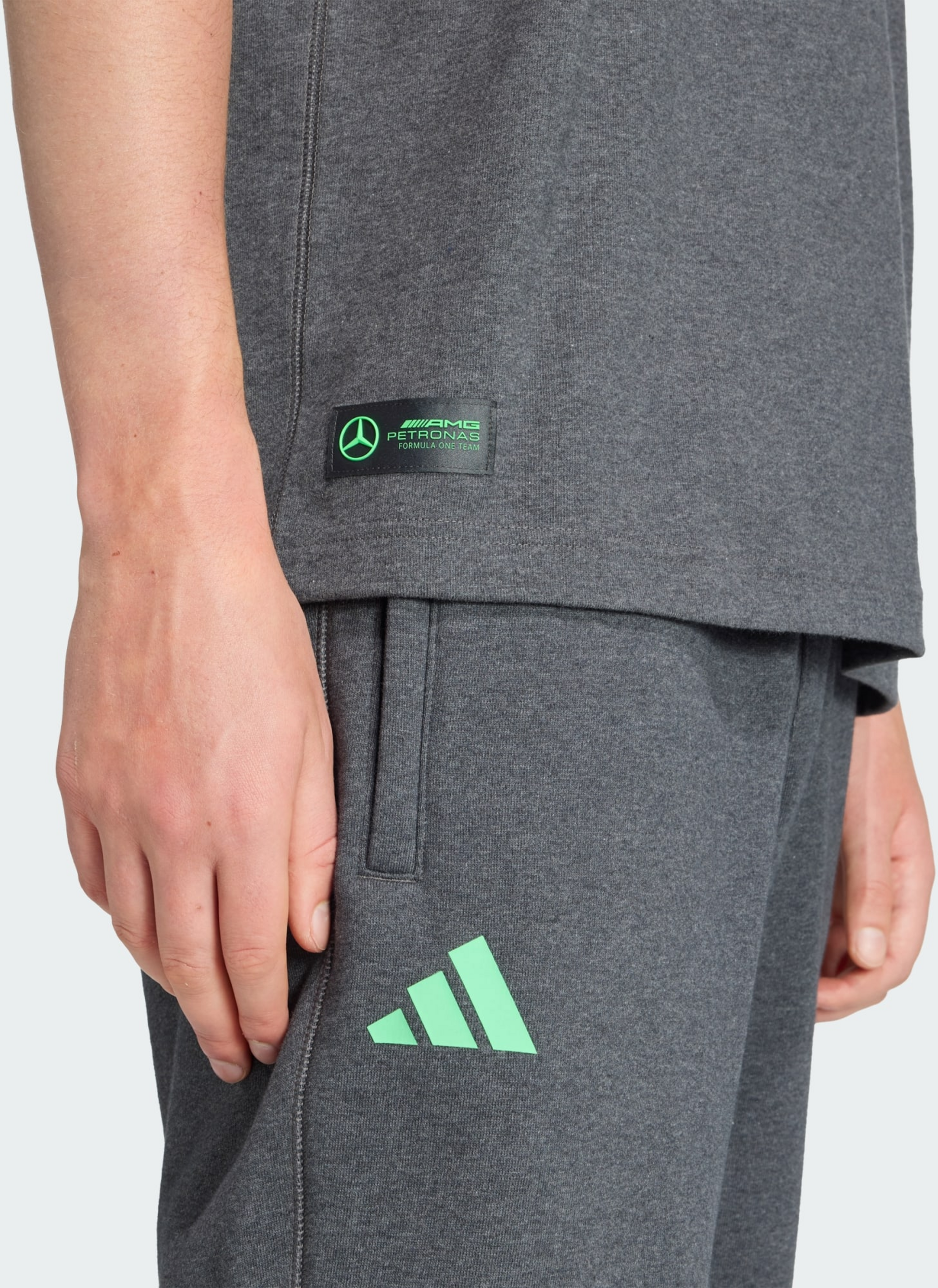 ADIDAS, Adidas Mercedes - Amg Petronas Formula One Team Premium Sweat T-shirt