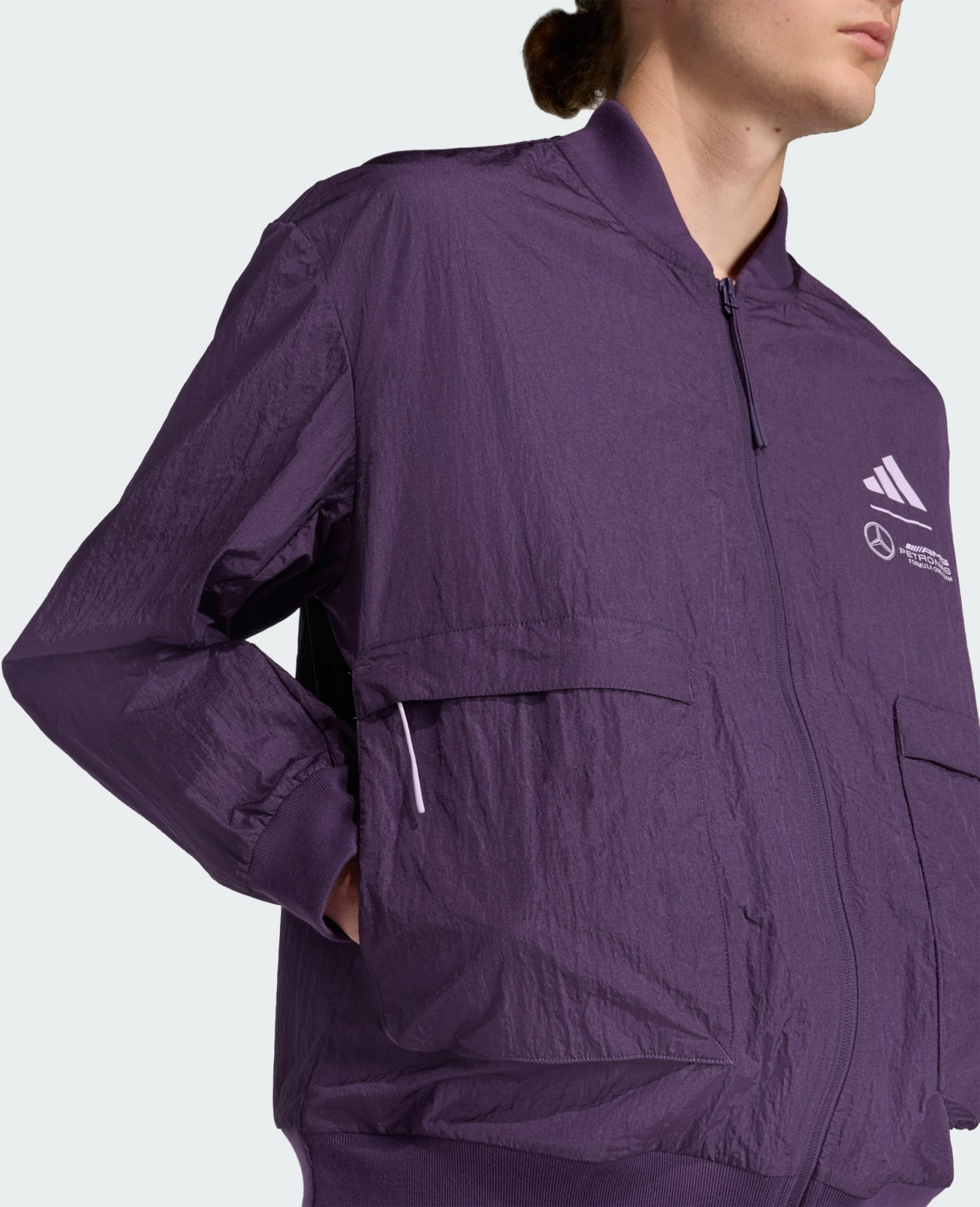 ADIDAS, Adidas Mercedes - Amg Petronas Formula One Team Premium Woven Bomberjacka