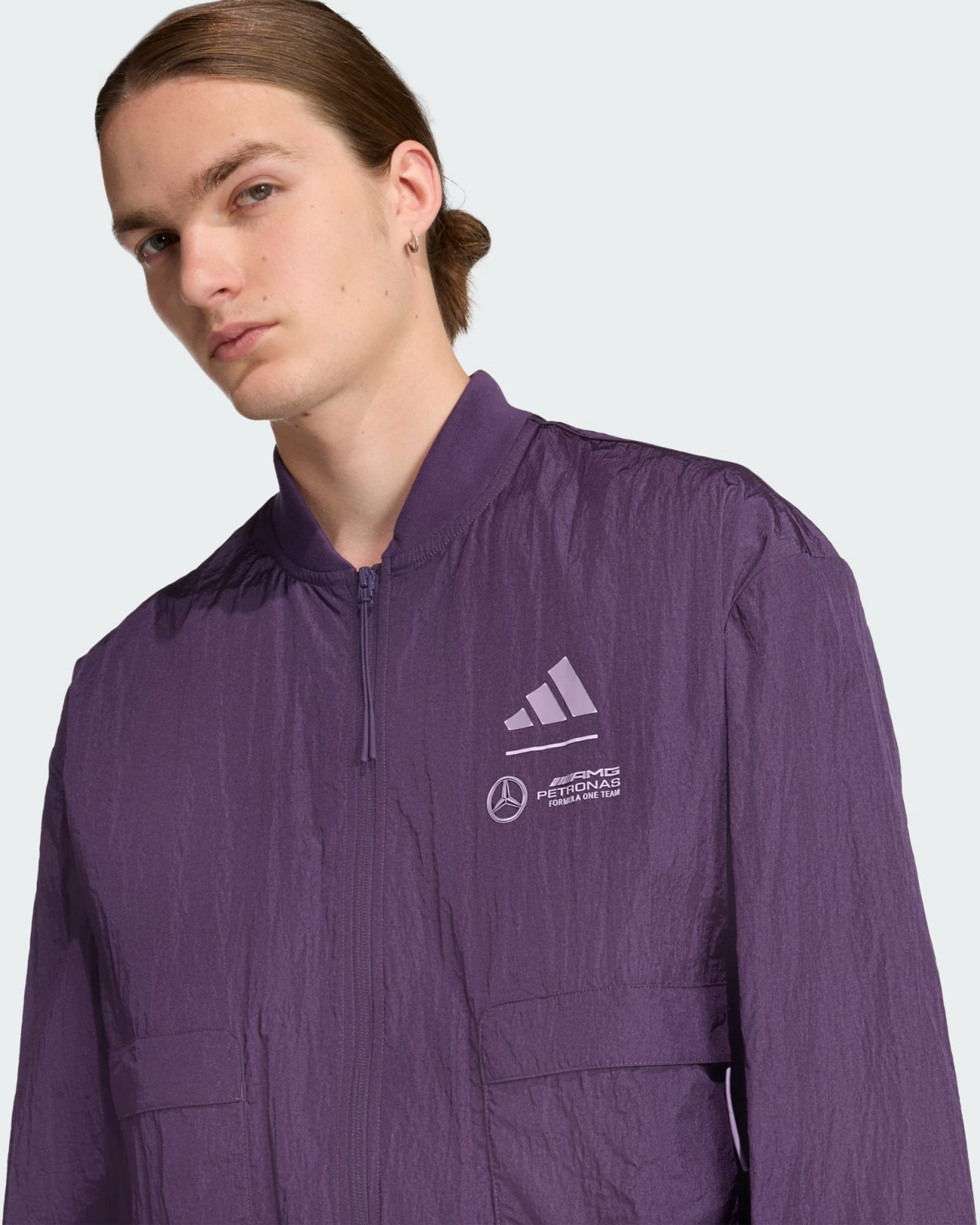 ADIDAS, Adidas Mercedes - Amg Petronas Formula One Team Premium Woven Bomberjacka
