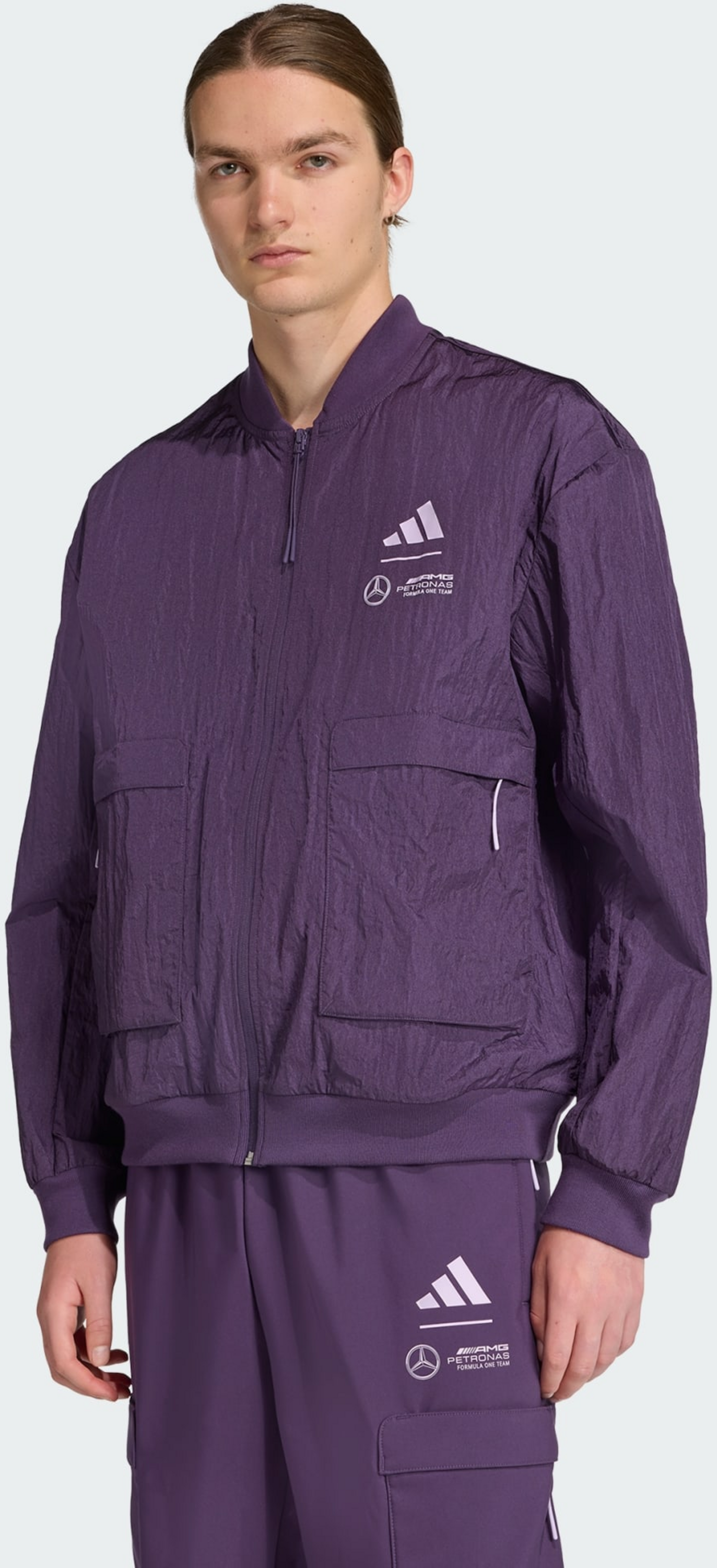 ADIDAS, Adidas Mercedes - Amg Petronas Formula One Team Premium Woven Bomberjacka
