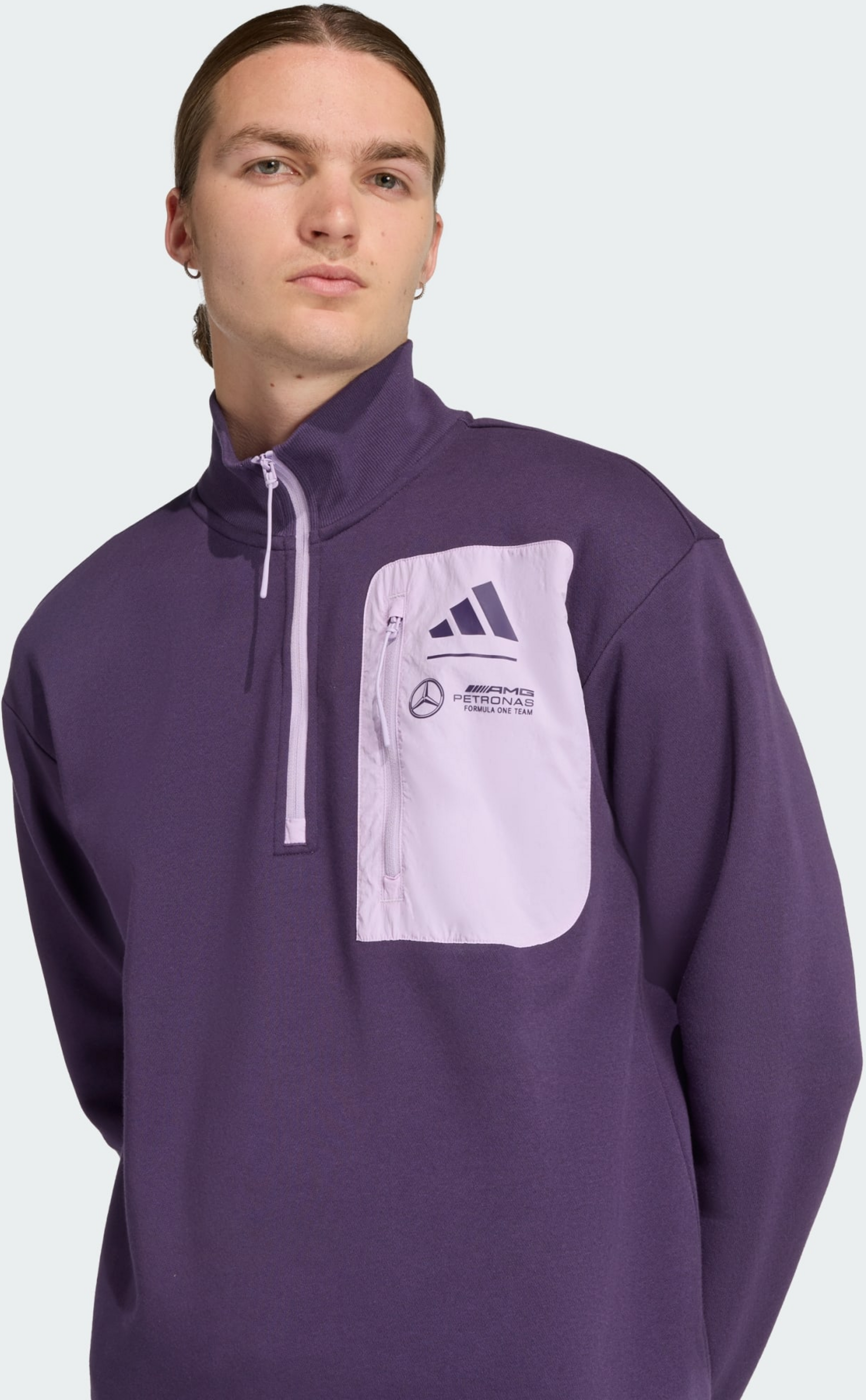 ADIDAS, Adidas Mercedes - Amg Petronas Formula One Team Premium Woven Fleece Tröja