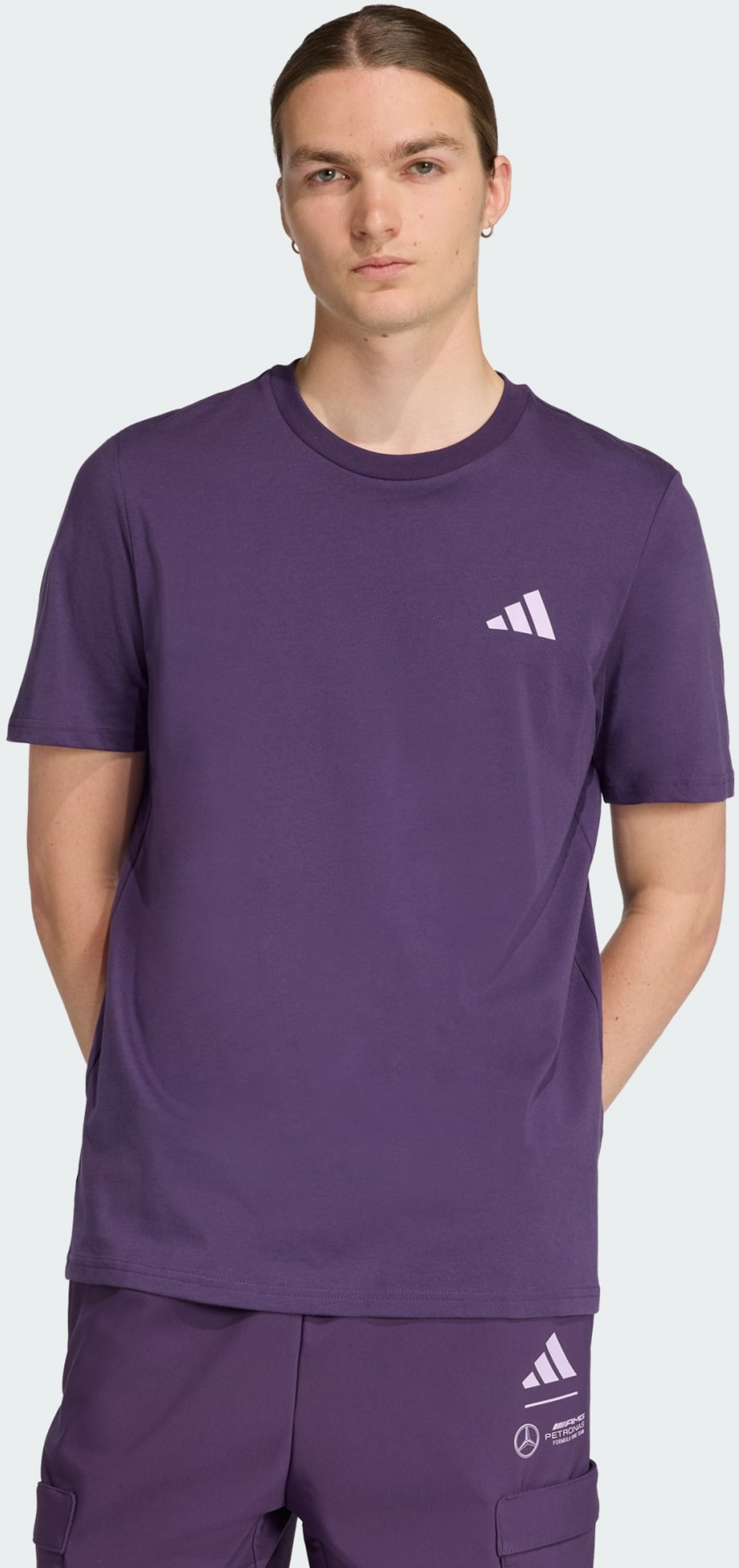 ADIDAS, Adidas Mercedes - Amg Petronas Formula One Team Premium Woven Graphic T-shirt