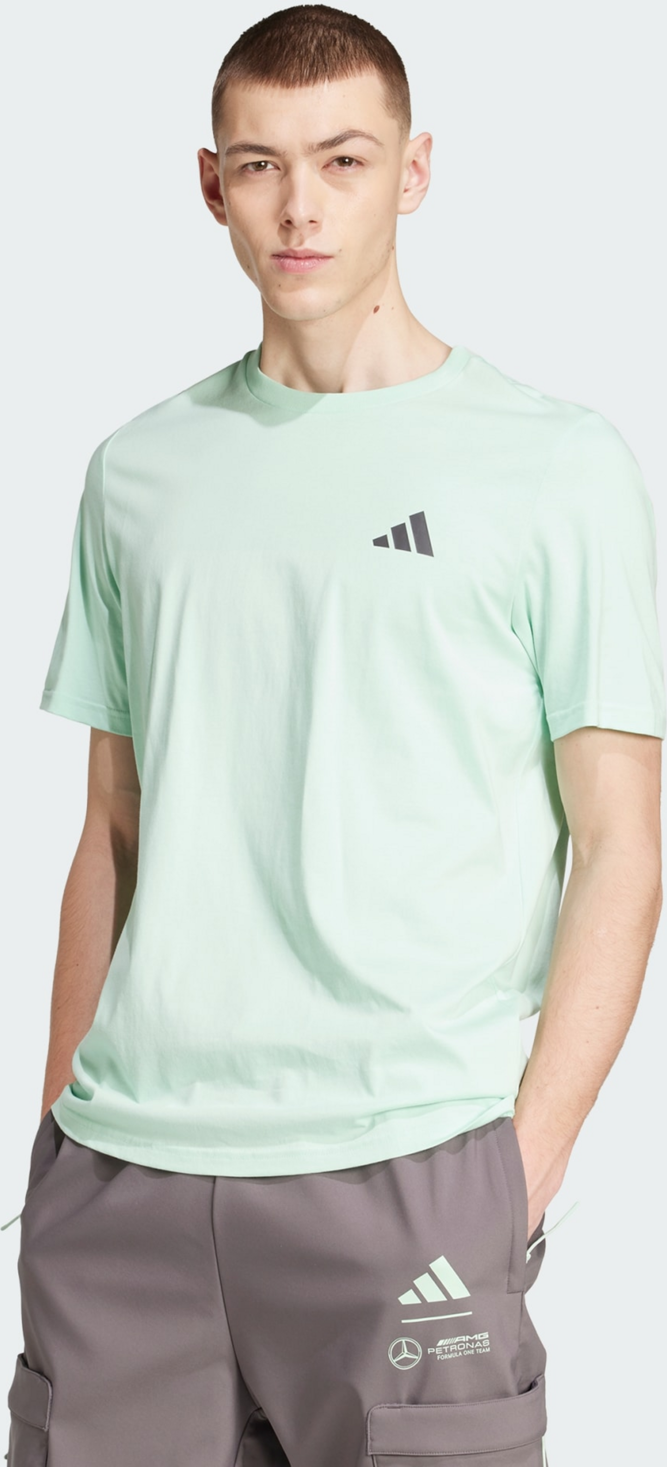 ADIDAS, Adidas Mercedes - Amg Petronas Formula One Team Premium Woven Graphic T-shirt