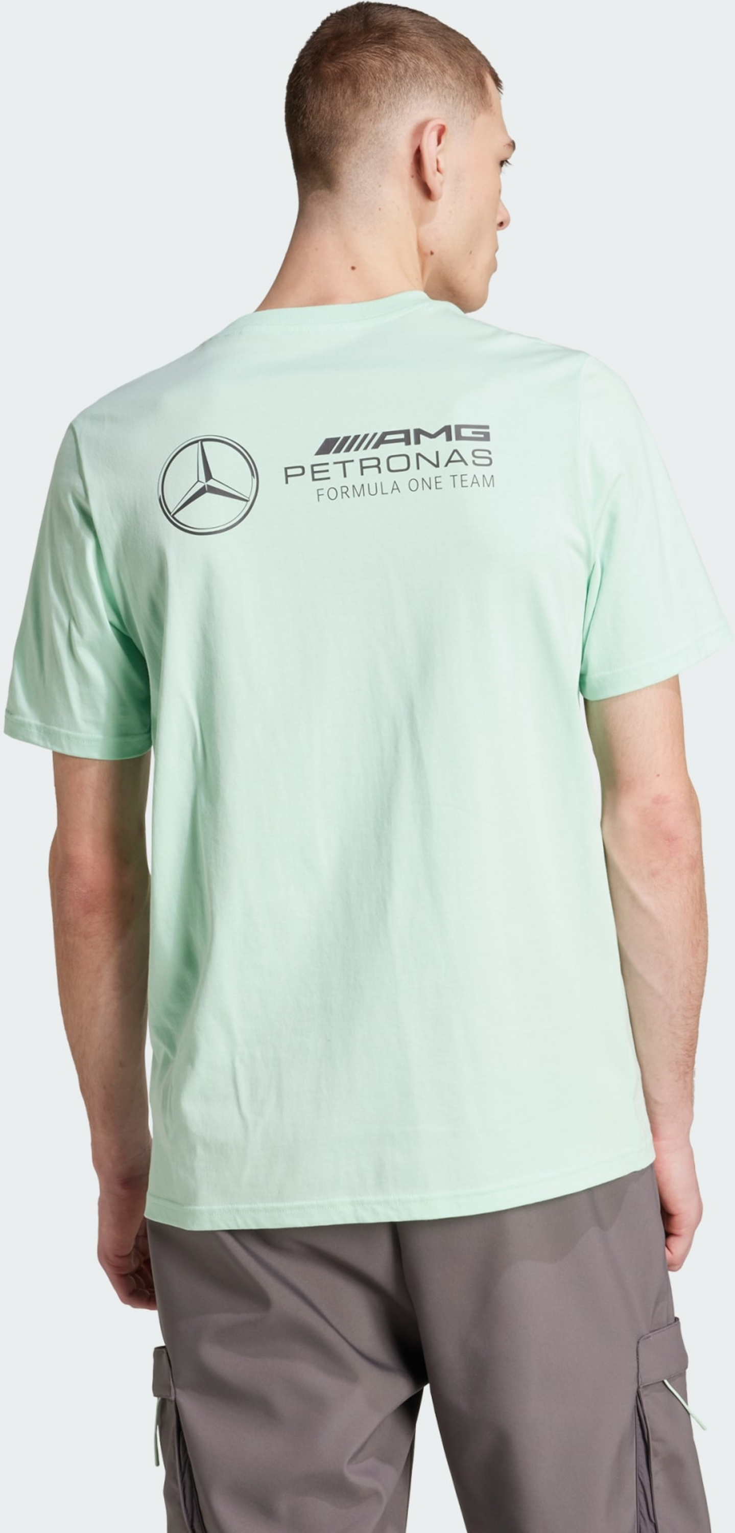 ADIDAS, Adidas Mercedes - Amg Petronas Formula One Team Premium Woven Graphic T-shirt