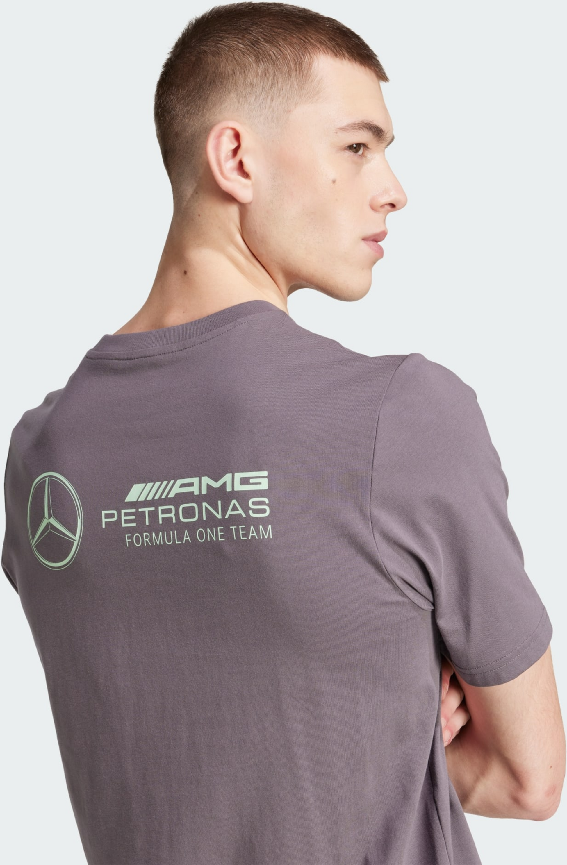 ADIDAS, Adidas Mercedes - Amg Petronas Formula One Team Premium Woven Graphic T-shirt