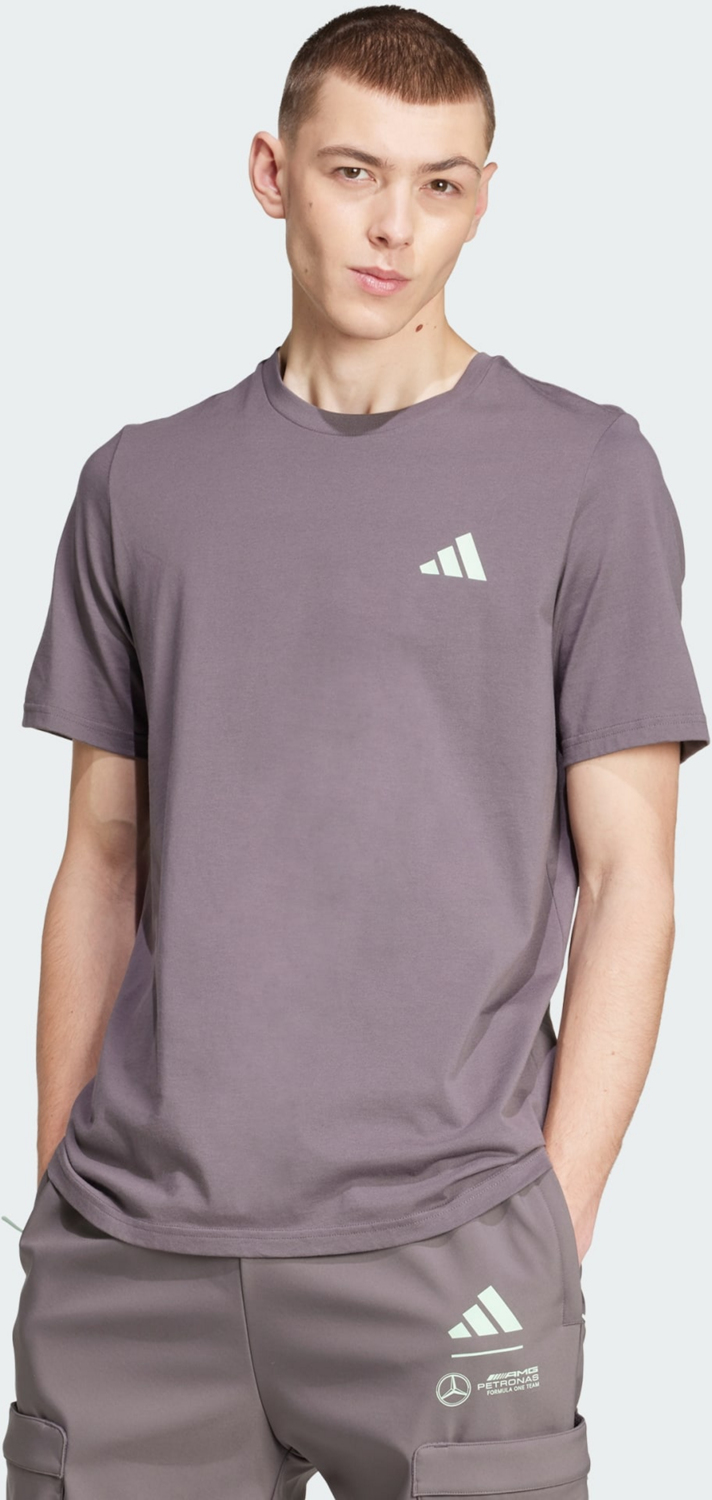 ADIDAS, Adidas Mercedes - Amg Petronas Formula One Team Premium Woven Graphic T-shirt