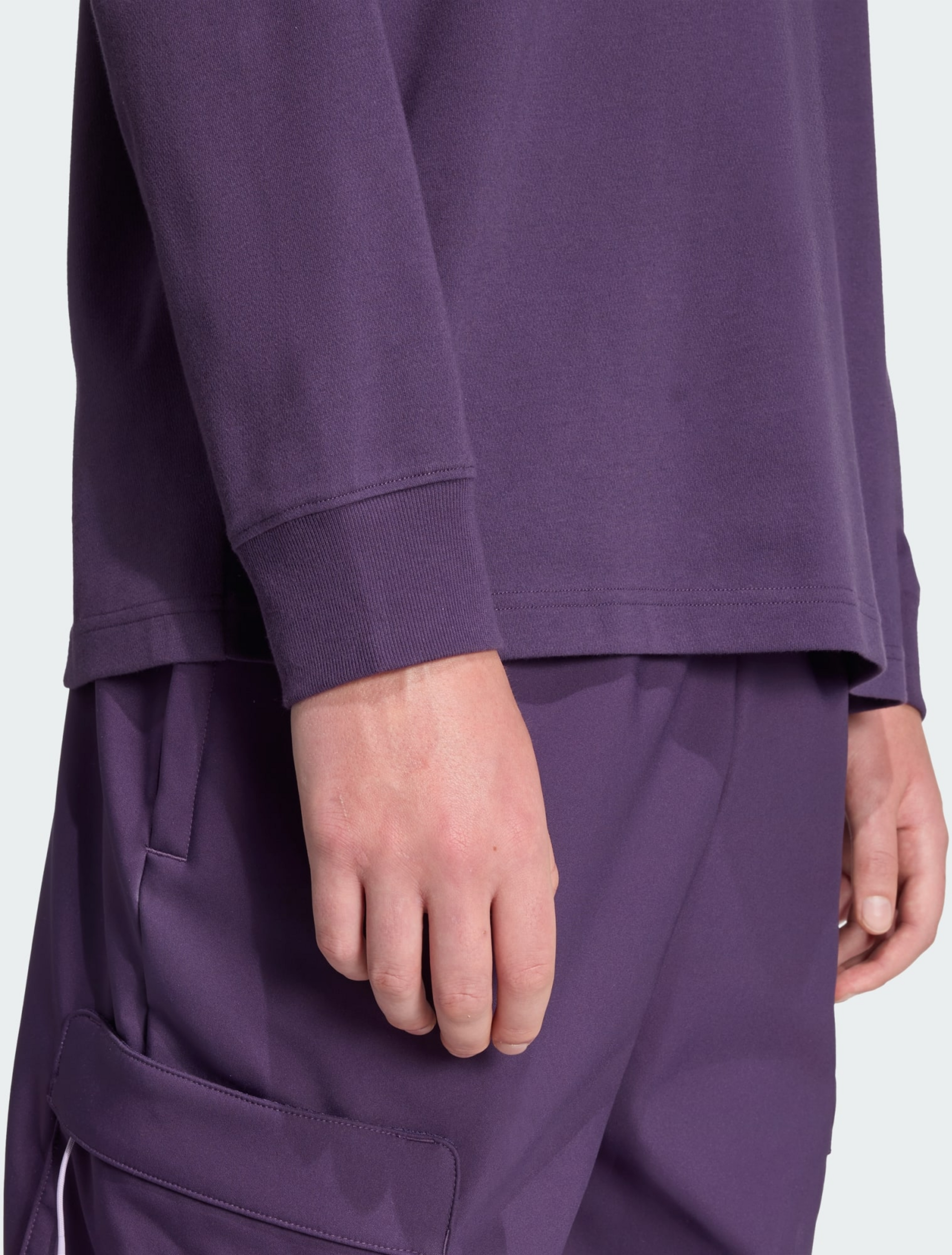 ADIDAS, Adidas Mercedes - Amg Petronas Formula One Team Premium Woven Tee Long Sleeve