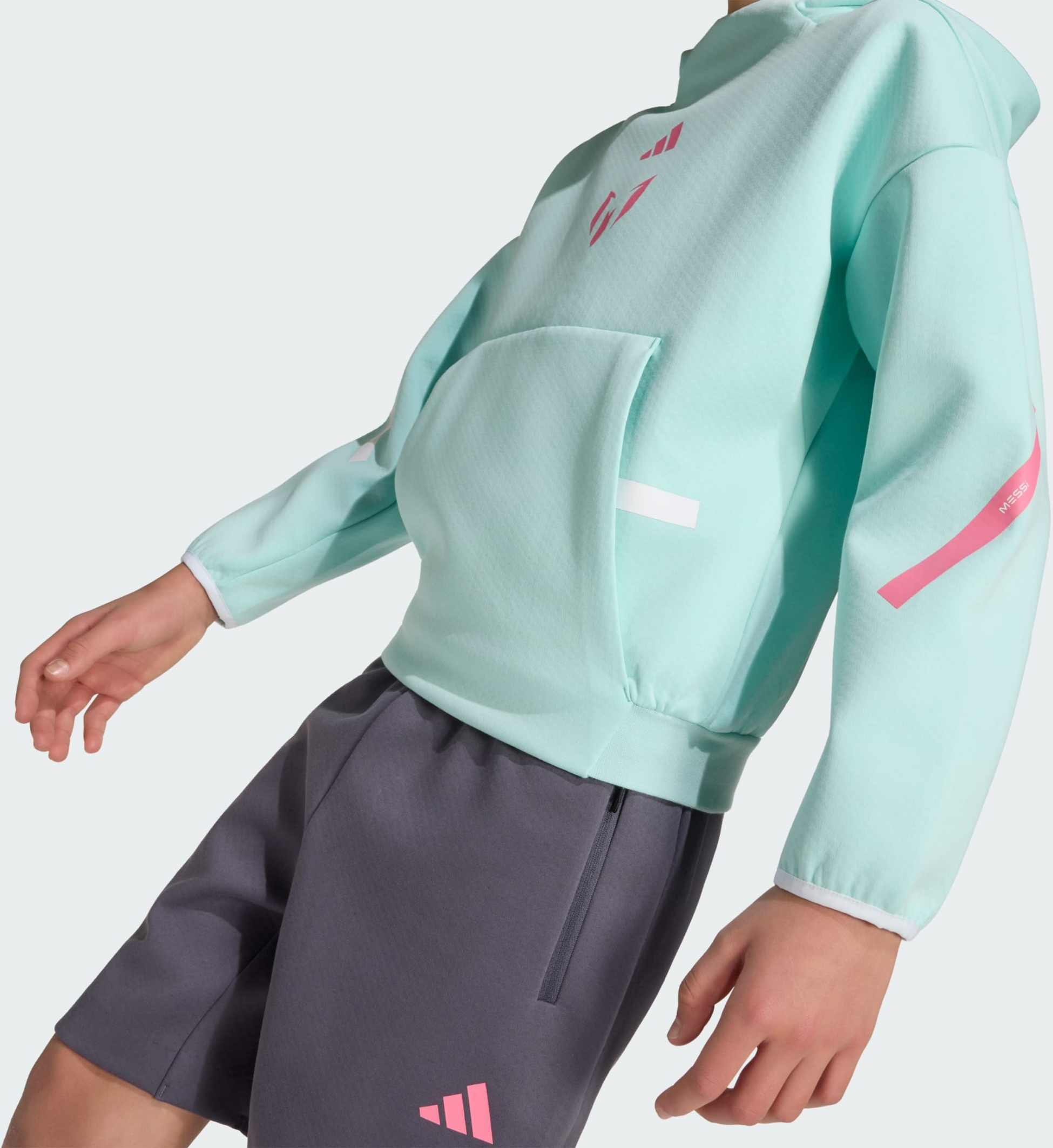 ADIDAS, Adidas Messi Zne Hoodie Sweatshirt Barn