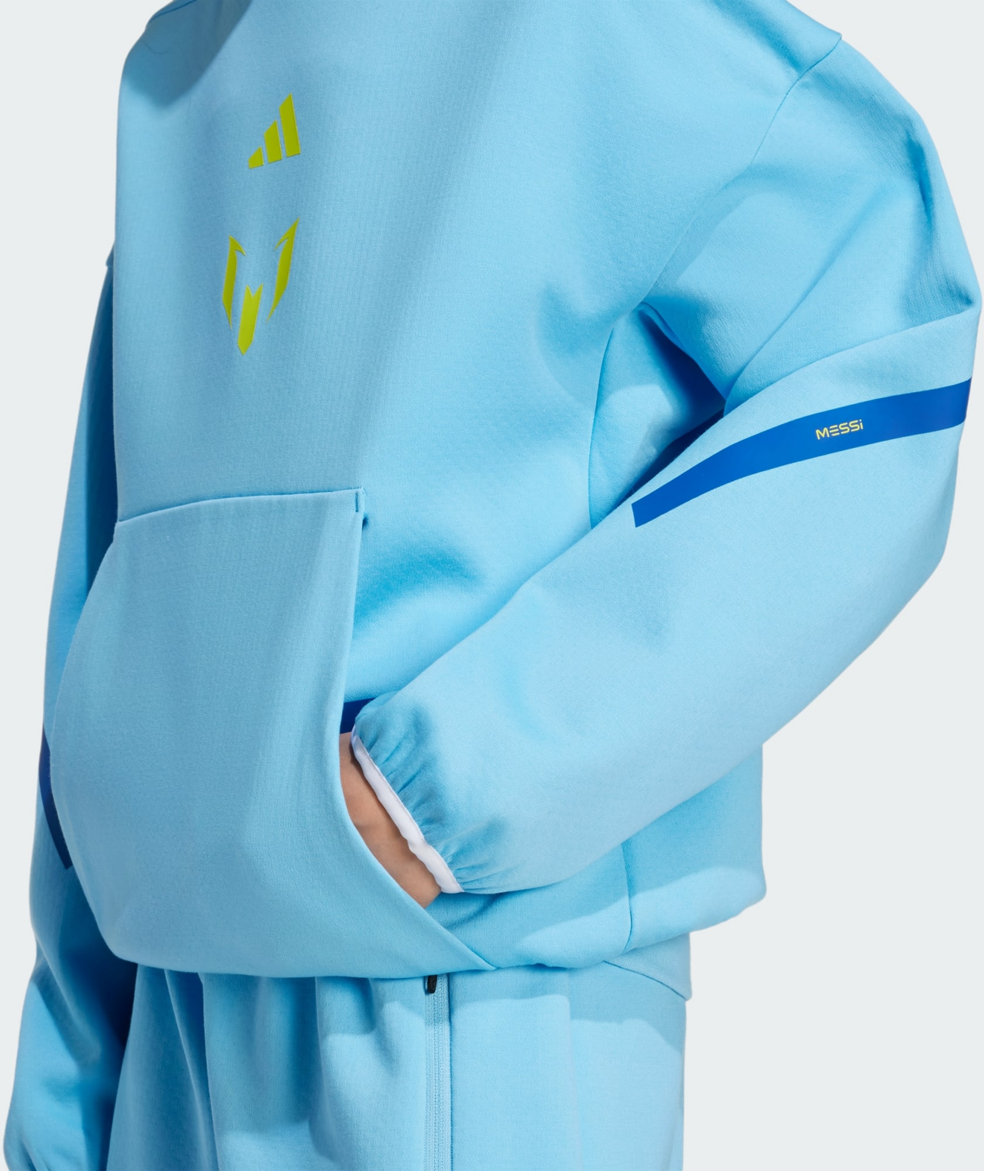 ADIDAS, Adidas Messi Zne Hoodie Sweatshirt F&ouml;r Barn