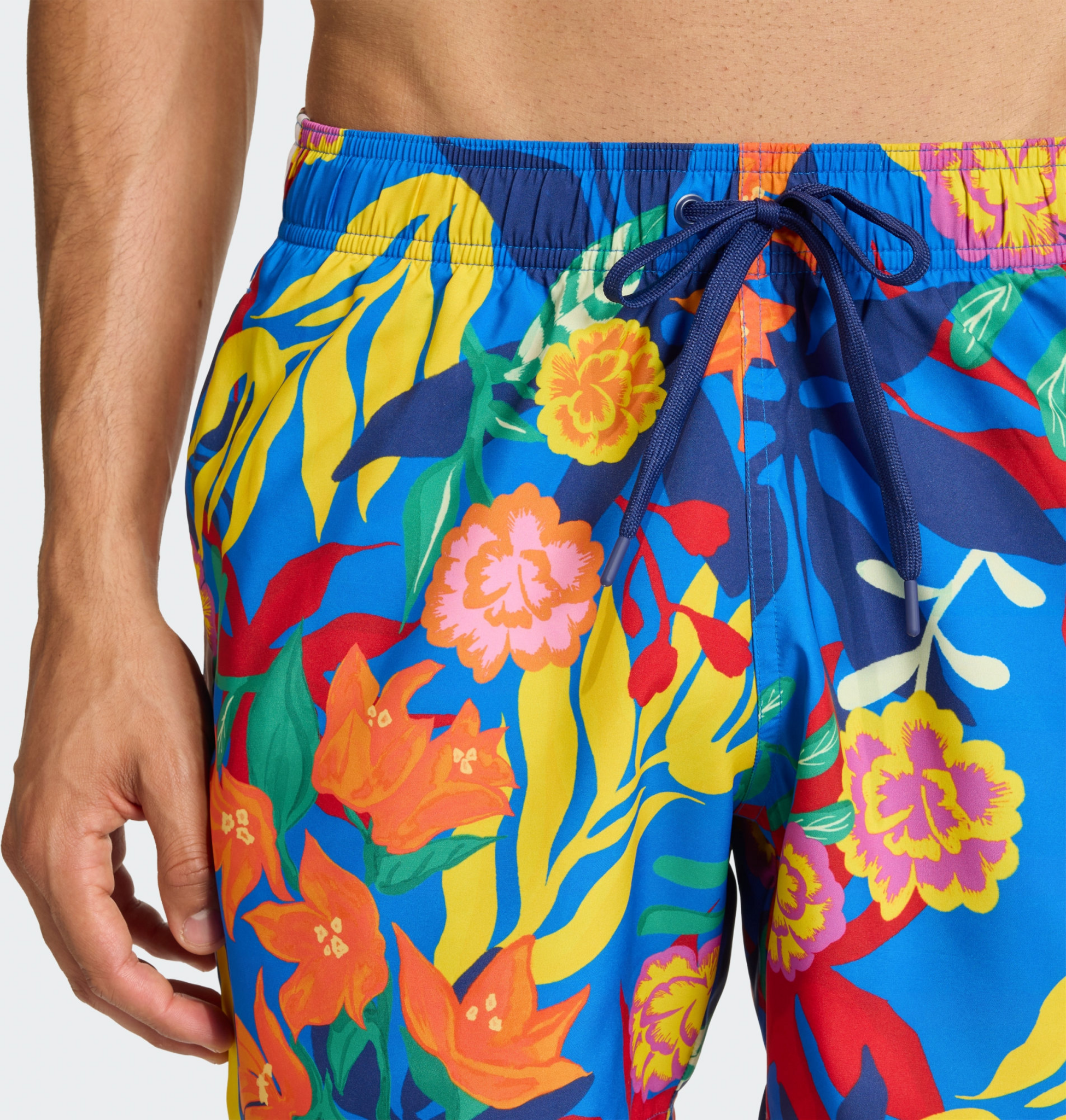 ADIDAS, Adidas Mexicana Florals 3 Stripes Badshorts 5 Tum