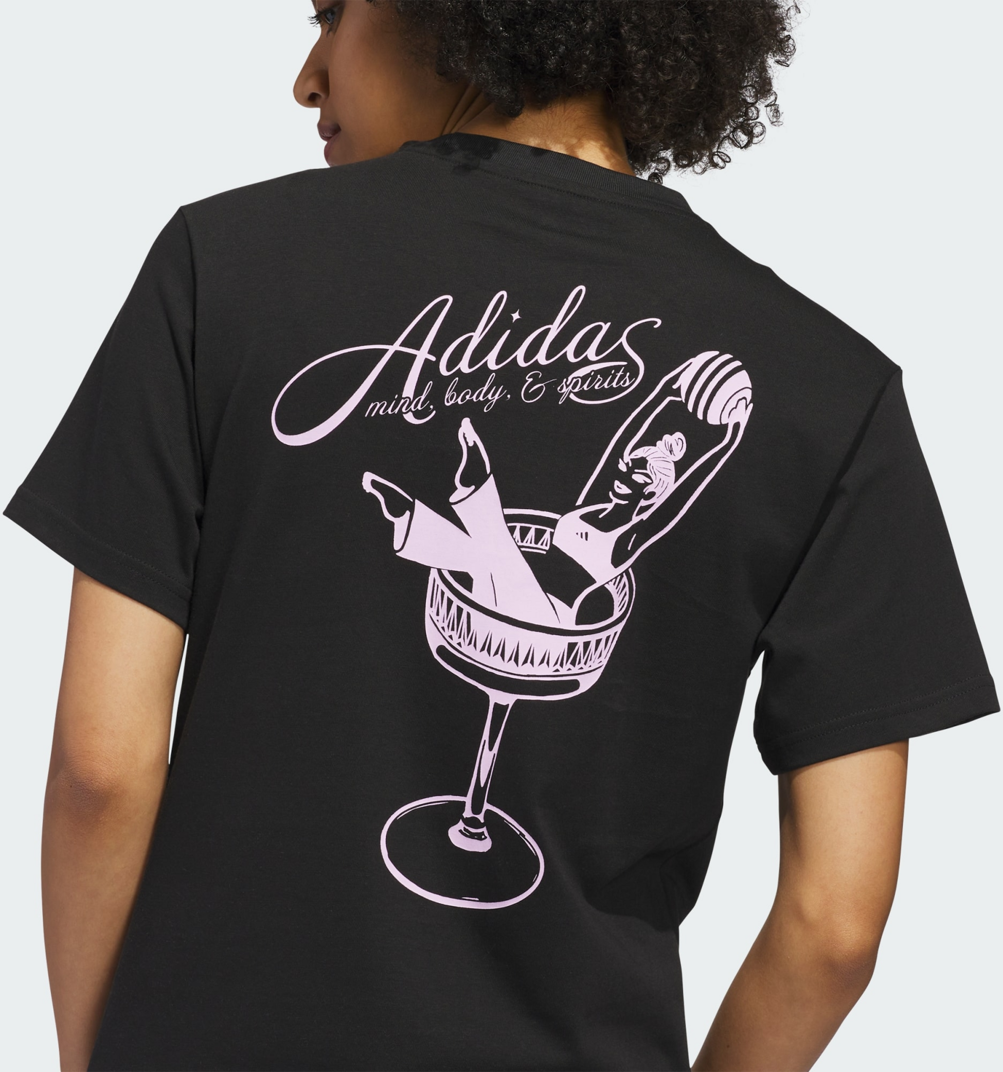 ADIDAS, Adidas Mind Body Spirit Grafisk T-shirt