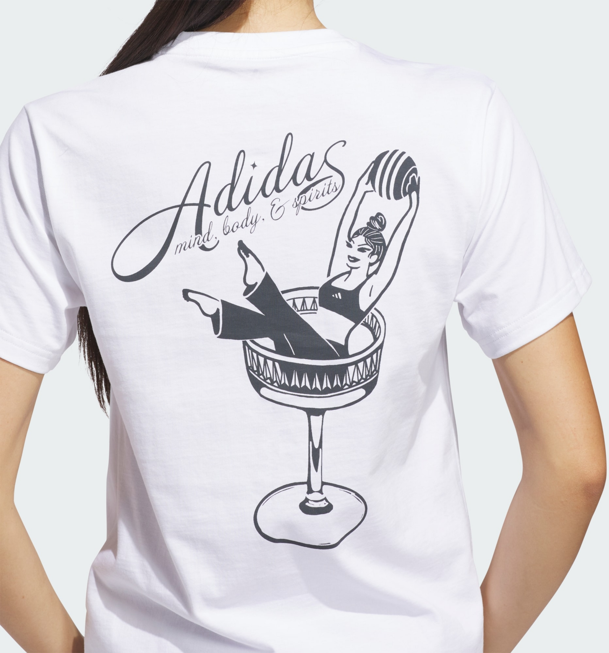 ADIDAS, Adidas Mind Body Spirit Grafisk T-shirt