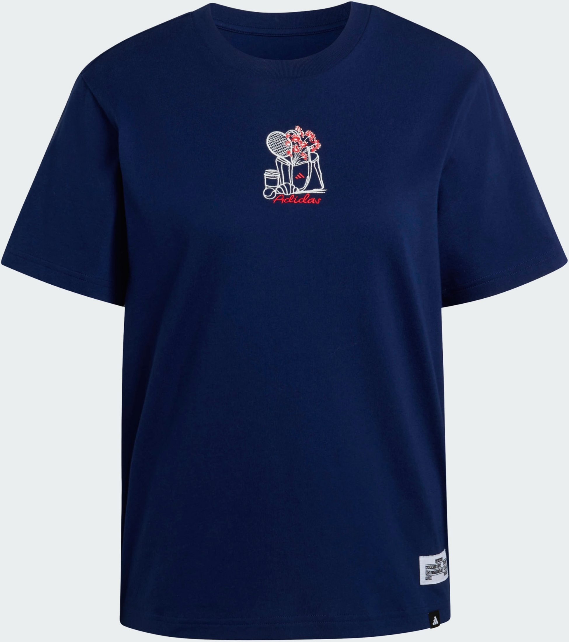 ADIDAS, Adidas Mini Embroidery Graphic T-shirt