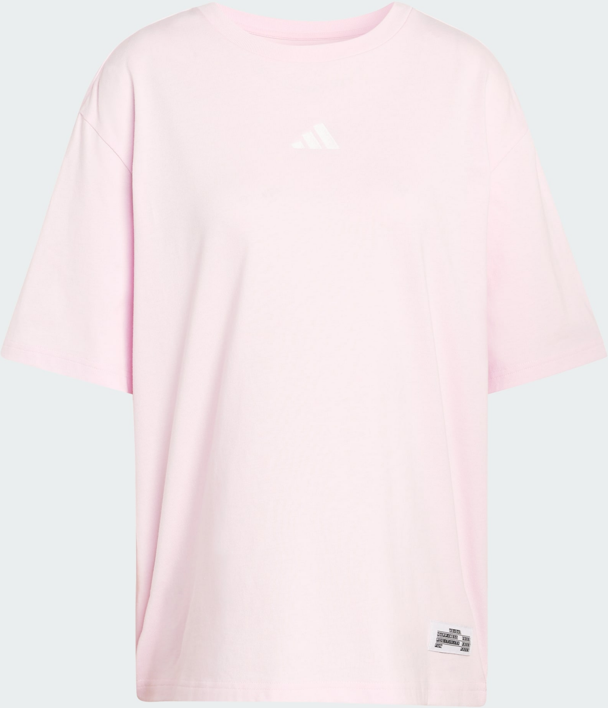 ADIDAS, Adidas Mini Embroidery Oversized Graphic T-shirt