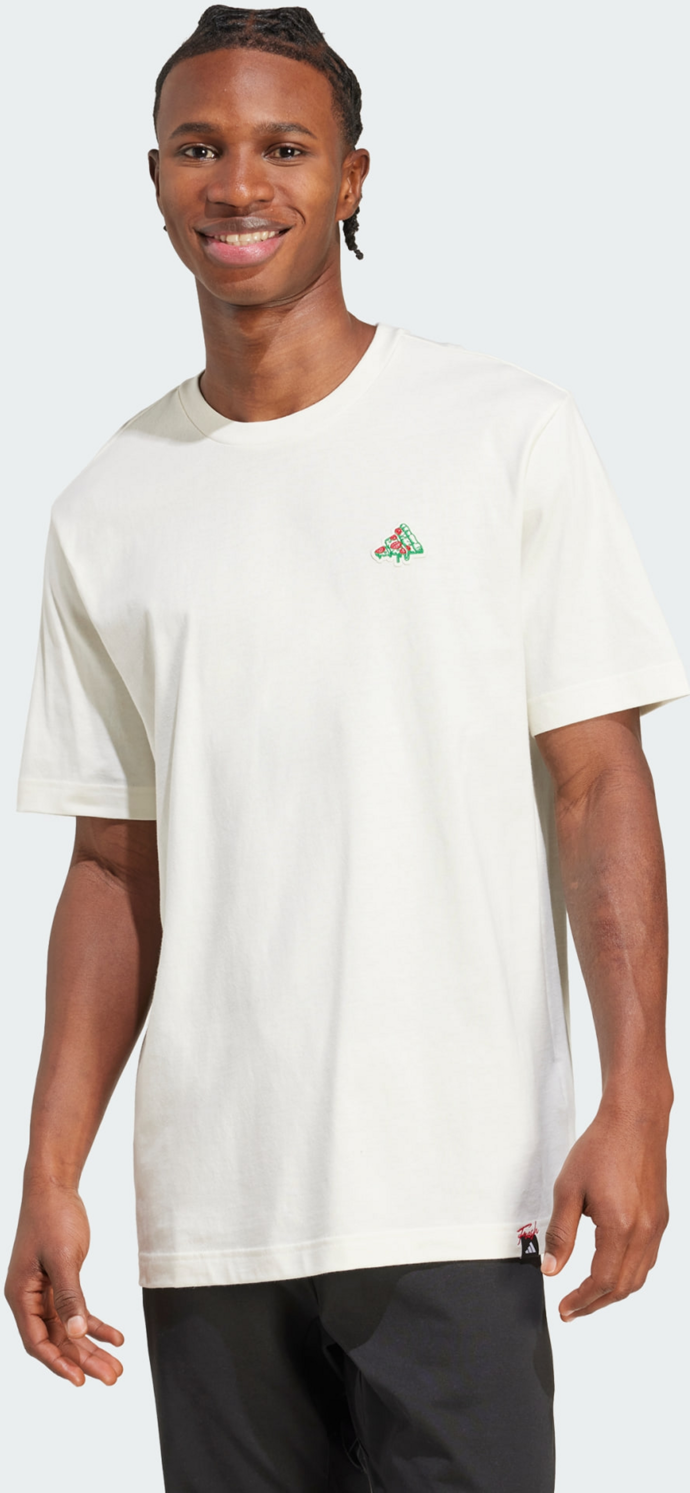 ADIDAS, Adidas Mini Pizza Graphic Tee
