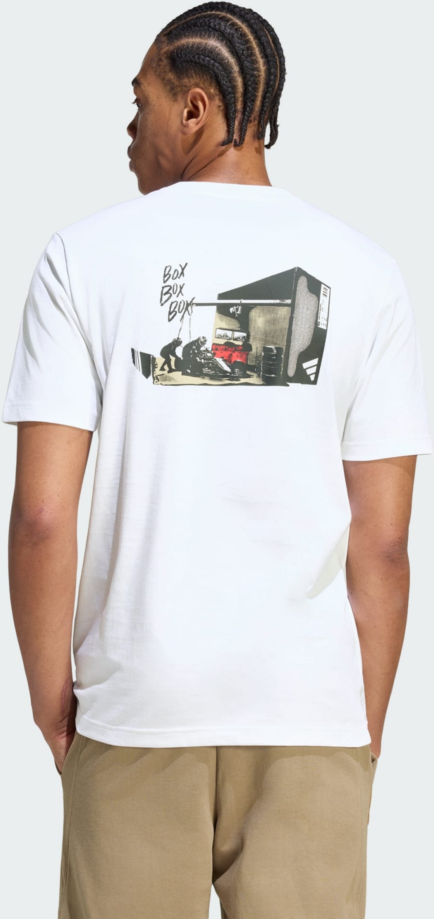 ADIDAS, Adidas Motorsport Box 3 T-shirt Med Grafik