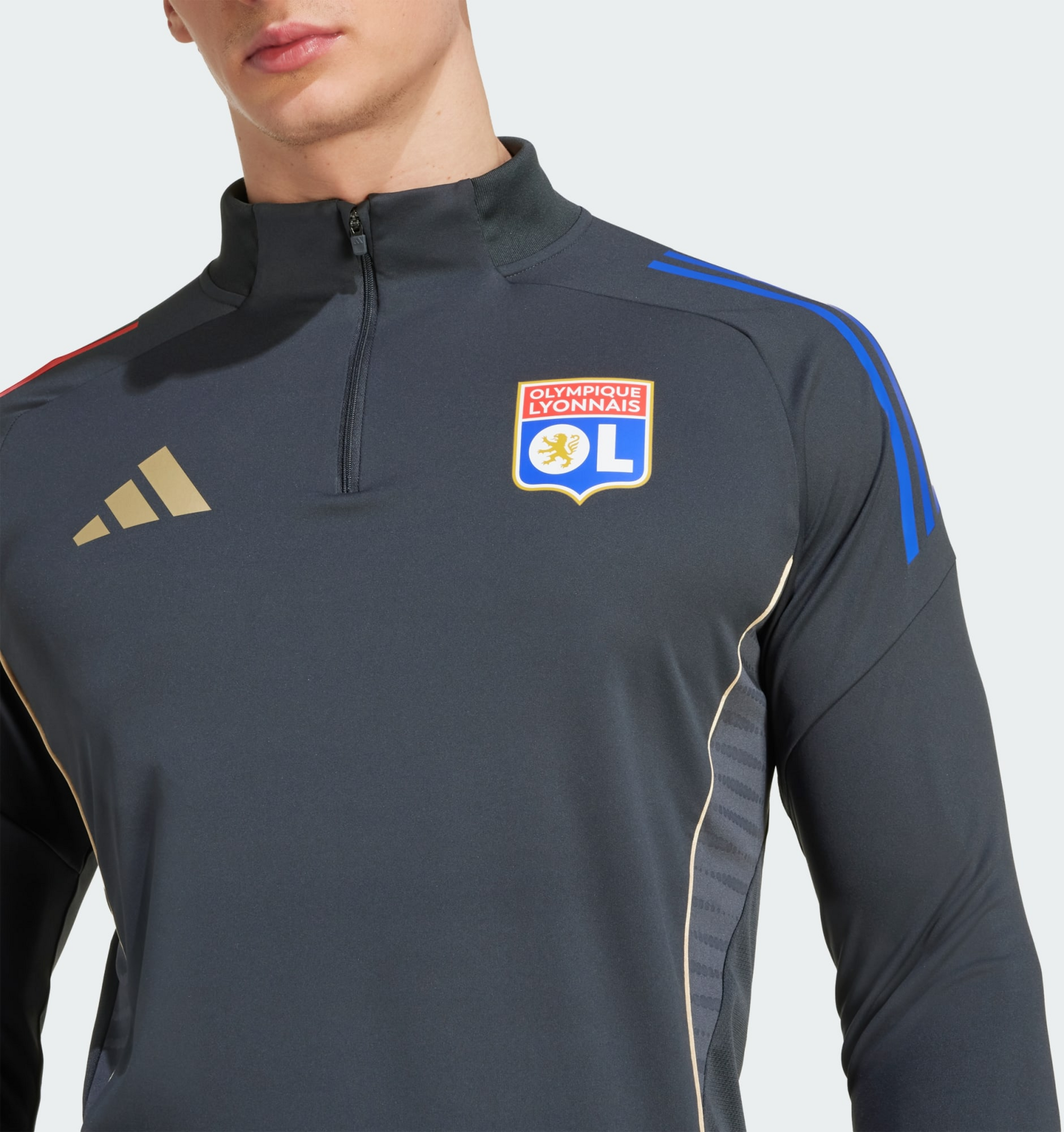 ADIDAS, Adidas Olympique Lyonnais Tiro 25 Competition Träningströja