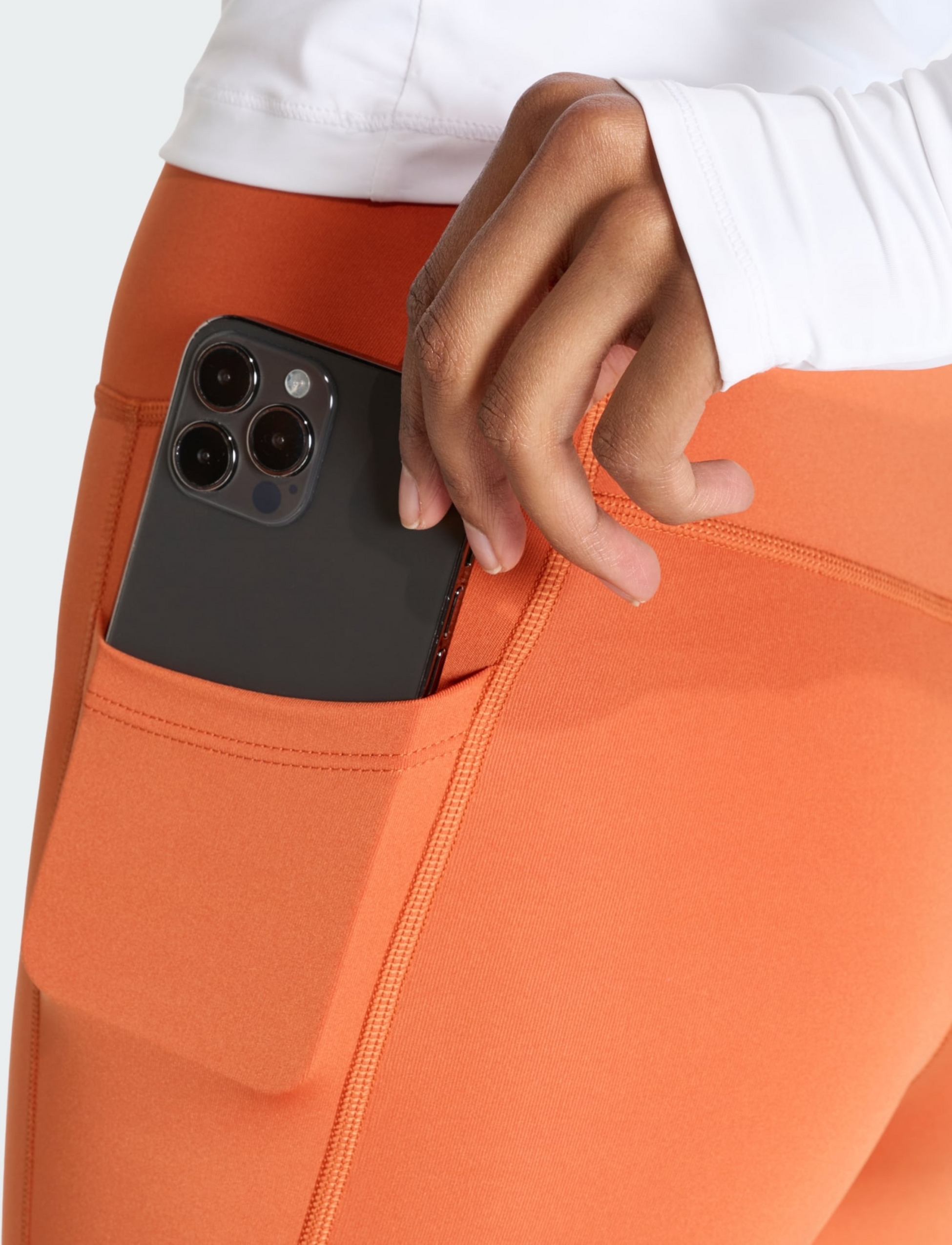 ADIDAS, Adidas Optim&eacute; Essentials No Front Rise Seam 7/8 Tights