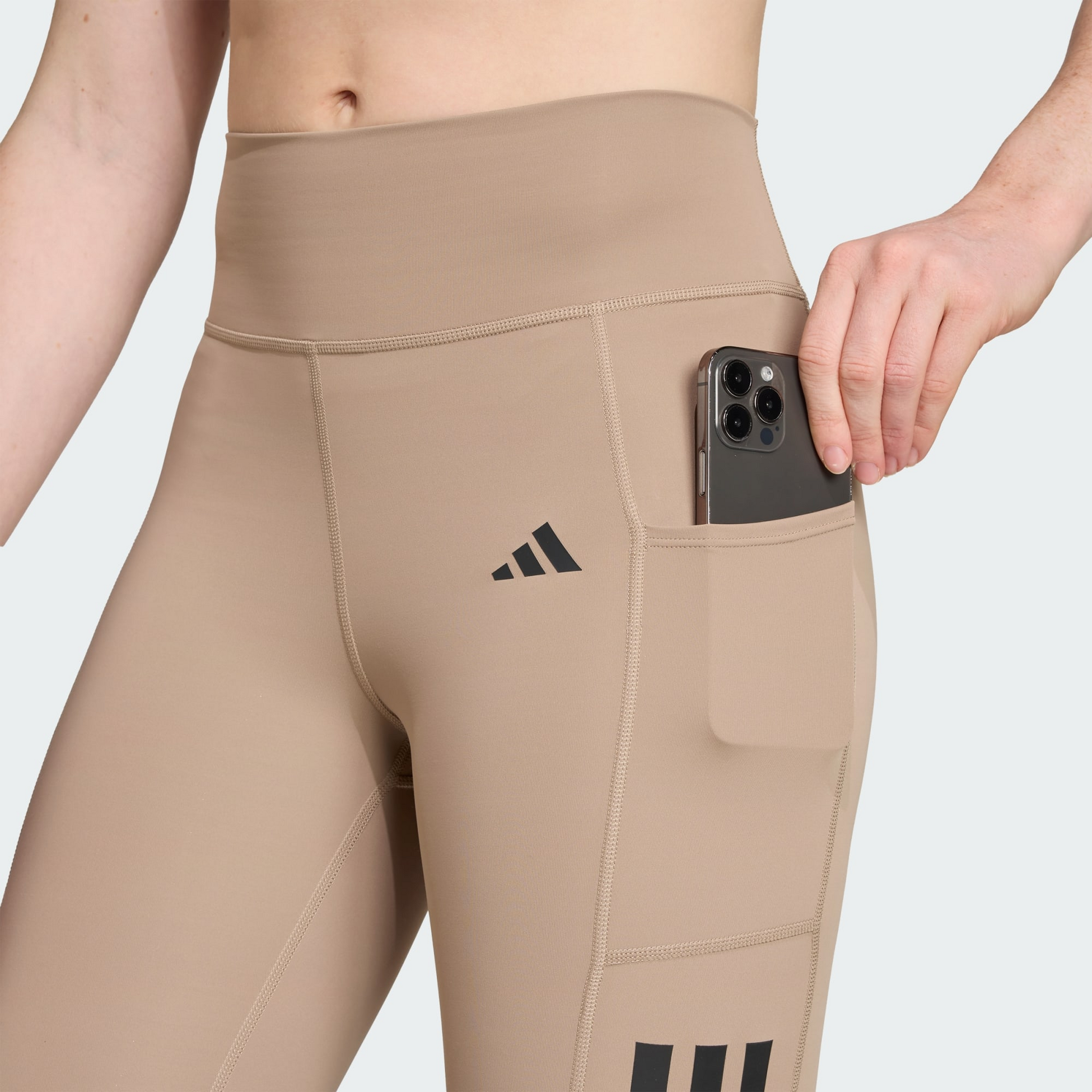 ADIDAS, Adidas Optime 3-stripes Hell&aring;nga Tights