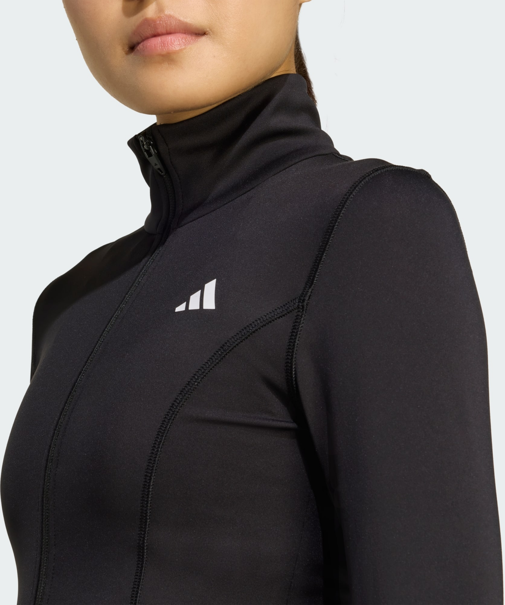 ADIDAS, Adidas Optime Essentials Jacka Med Hel Dragkedja