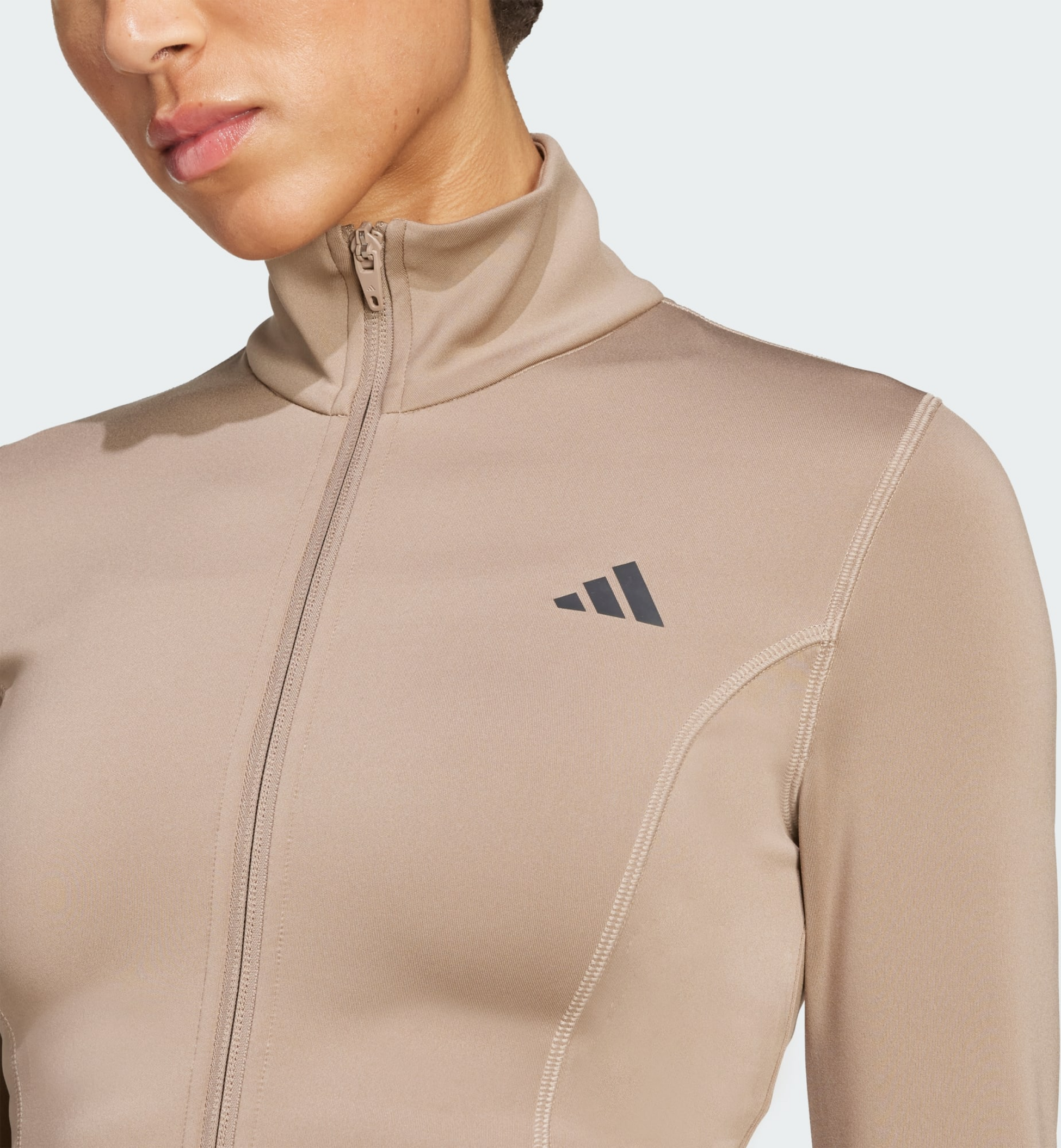 ADIDAS, Adidas Optime Essentials Jacka Med Hel Dragkedja