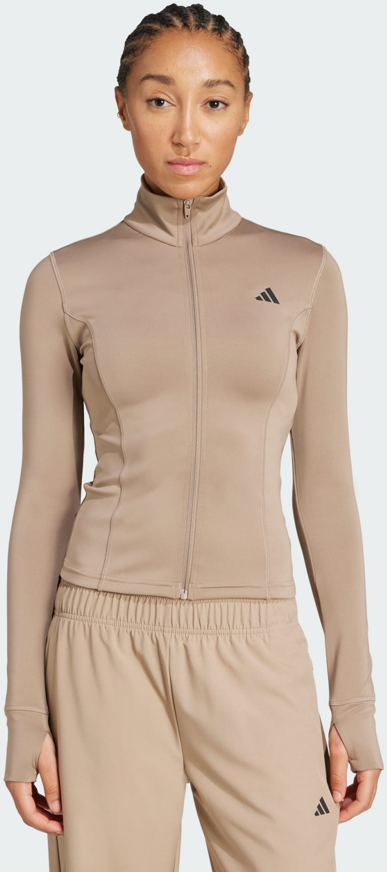 ADIDAS, Adidas Optime Essentials Jacka Med Hel Dragkedja