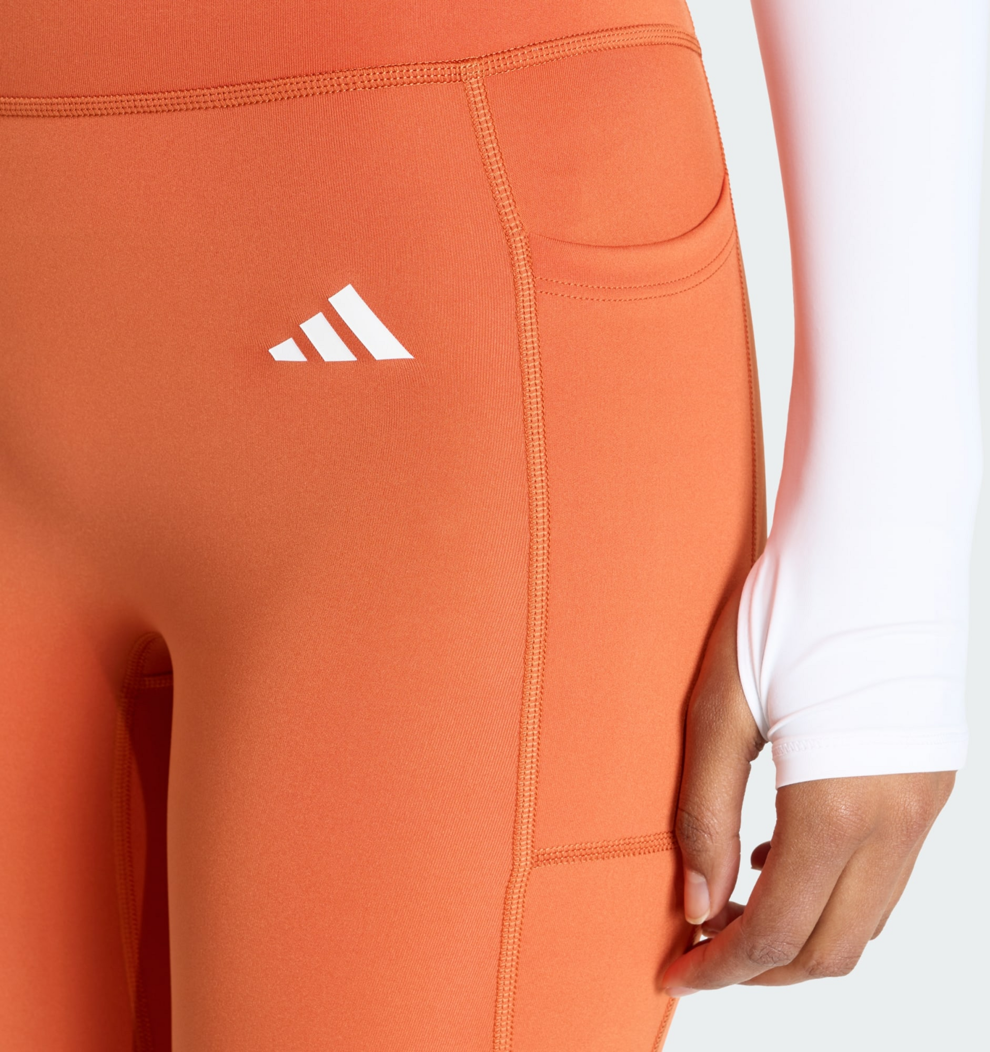 ADIDAS, Adidas Optime Essentials Låg Linning Söm 7/8 Leggings