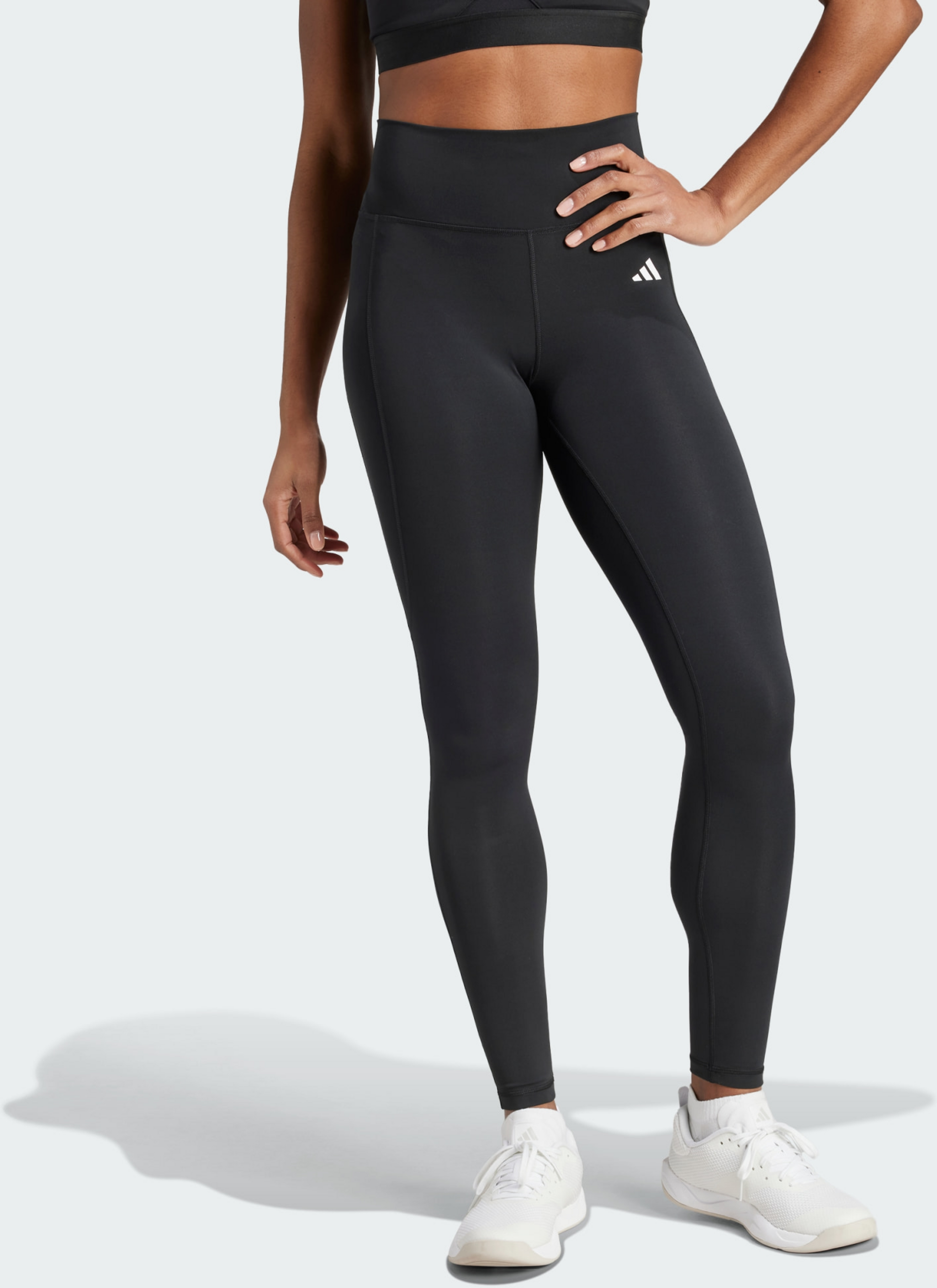 ADIDAS, Adidas Optime Essentials Stay In Play Full-length Tights