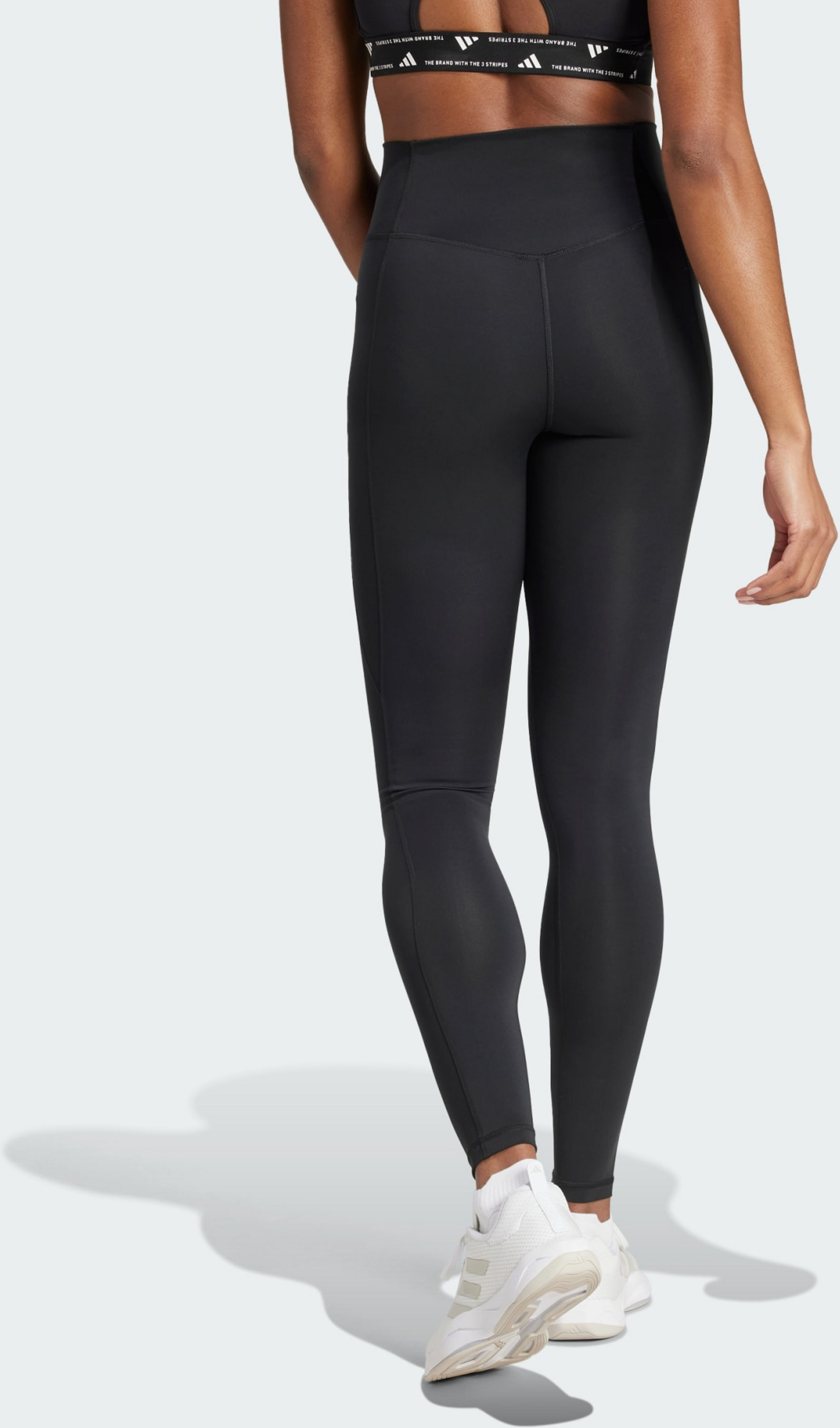 ADIDAS, Adidas Optime Essentials Stay In Play Full-length Tights